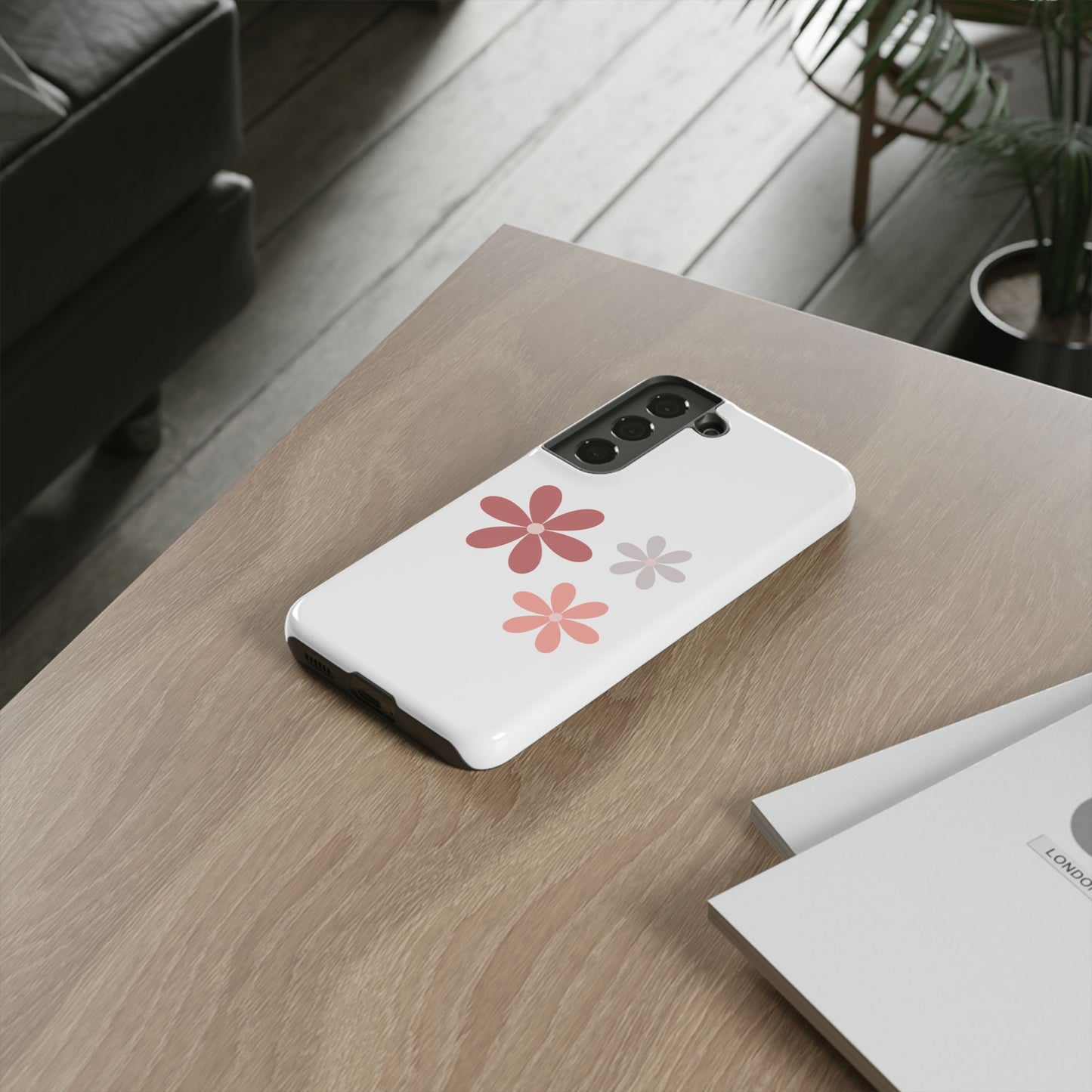 Floral Tough Phone Case – Durable & Stylish Protection for Your Device