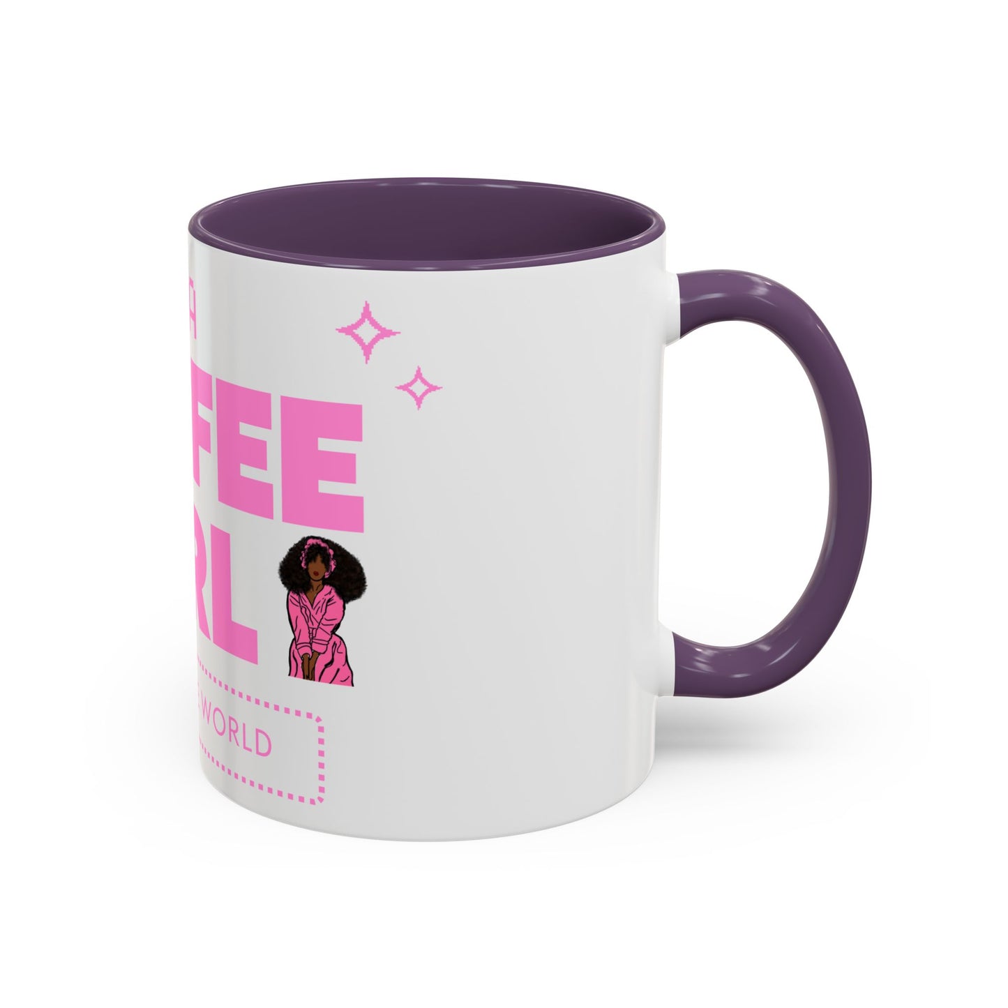 I'm a Coffee Girl Accent Mug – Perfect Gift for Coffee Lovers