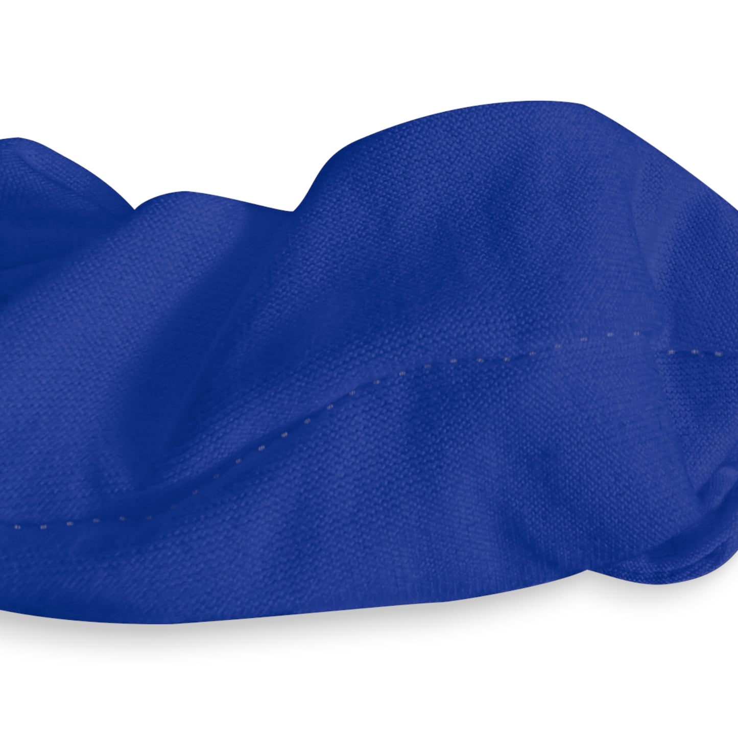 Vibrant Blue Scrunchie - Soft Hair Tie for Everyday Style