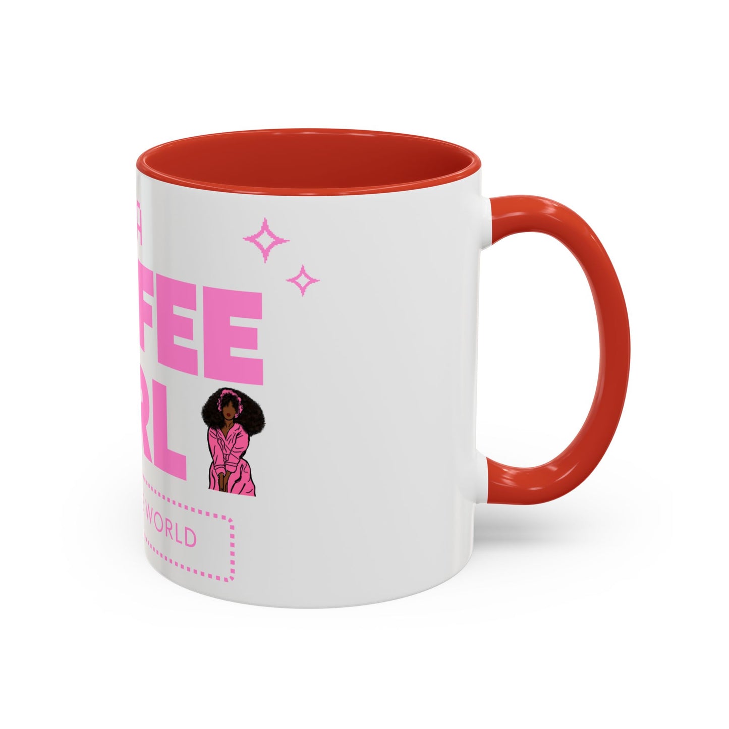 I'm a Coffee Girl Accent Mug – Perfect Gift for Coffee Lovers