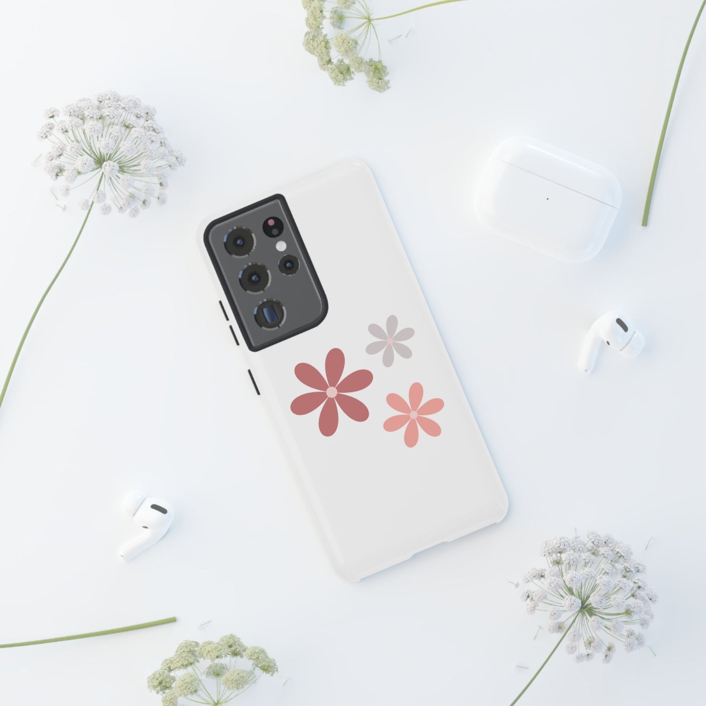 Floral Tough Phone Case – Durable & Stylish Protection for Your Device