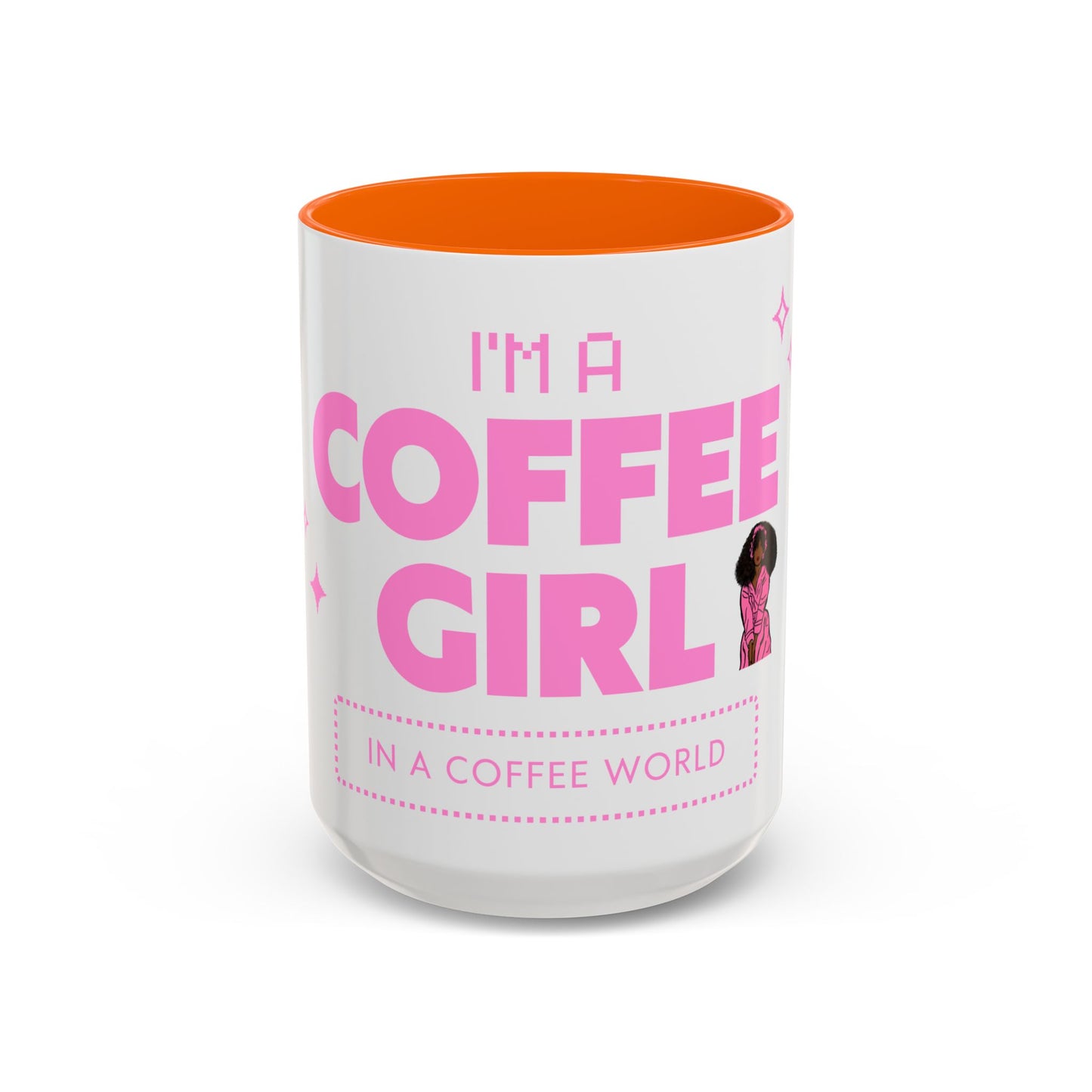 I'm a Coffee Girl Accent Mug – Perfect Gift for Coffee Lovers