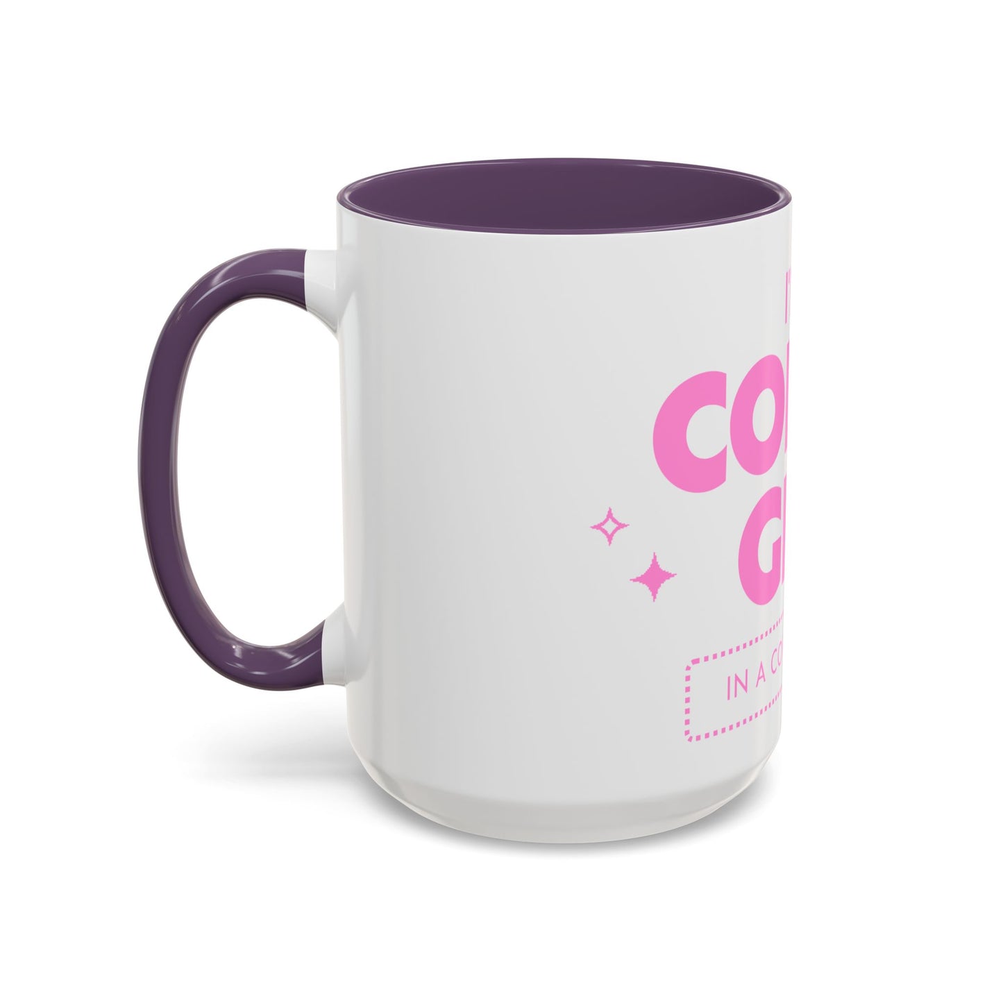 I'm a Coffee Girl Accent Mug – Perfect Gift for Coffee Lovers