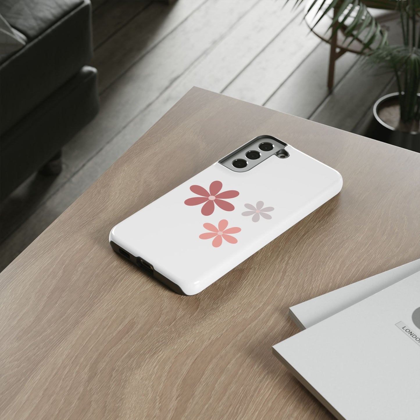 Floral Tough Phone Case – Durable & Stylish Protection for Your Device