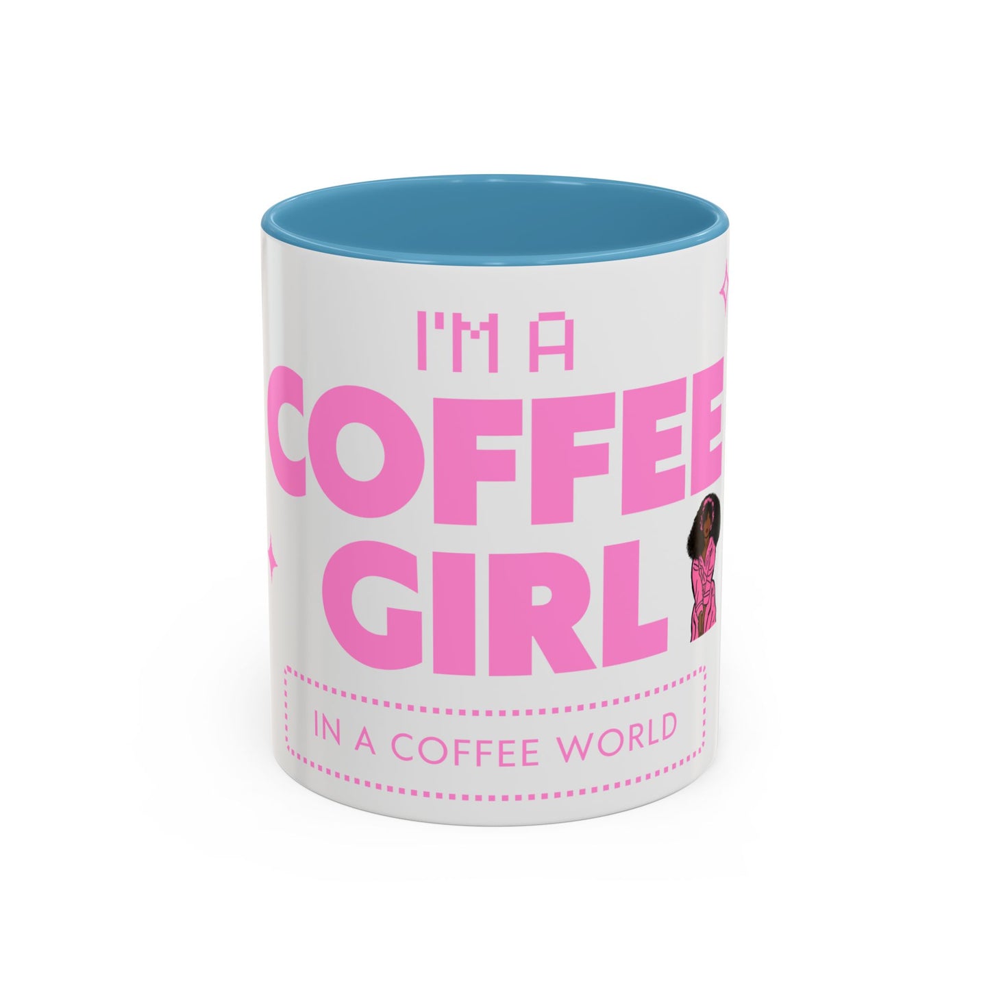 I'm a Coffee Girl Accent Mug – Perfect Gift for Coffee Lovers