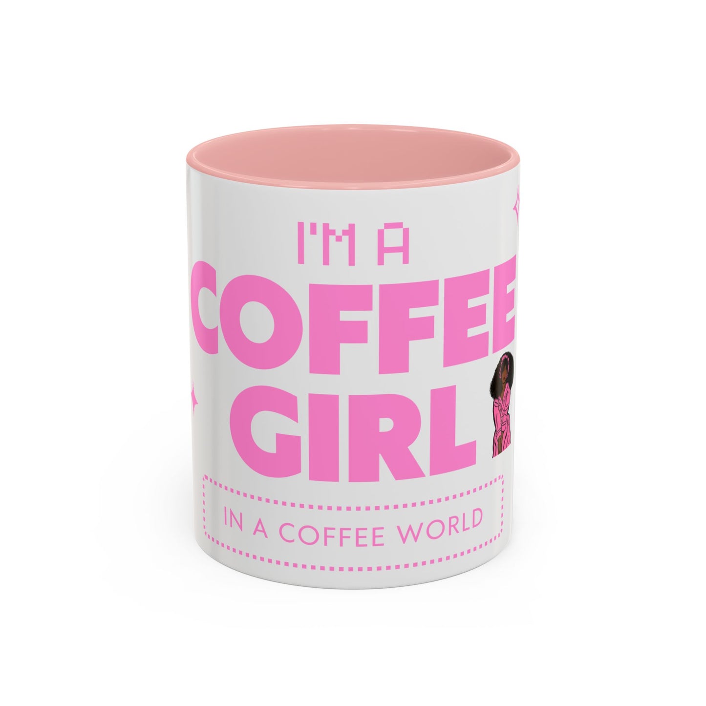 I'm a Coffee Girl Accent Mug – Perfect Gift for Coffee Lovers