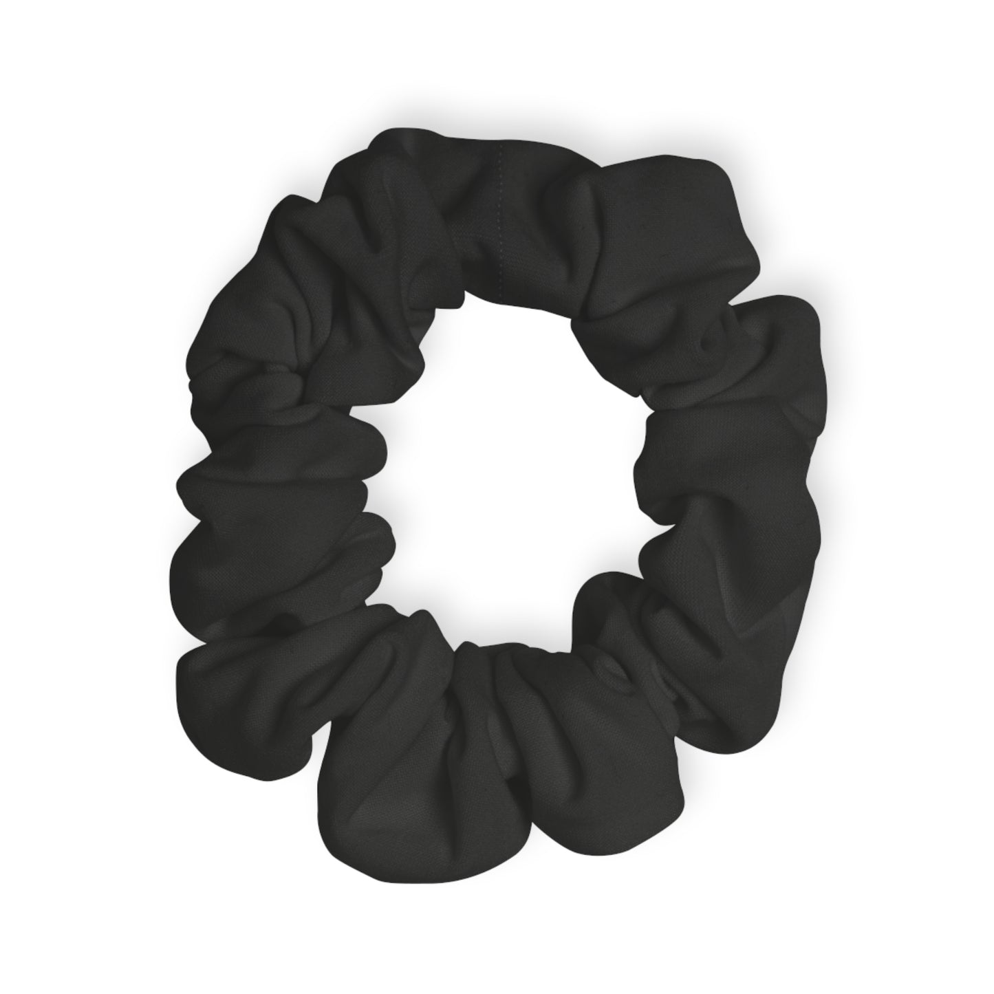 Classic Black Scrunchie – Versatile Hair Accessory for Every Occasion