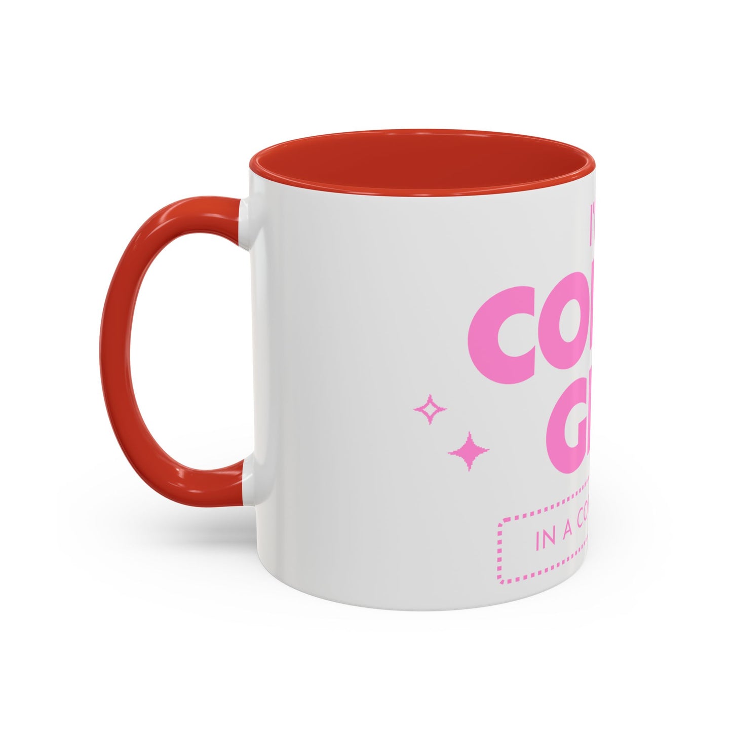 I'm a Coffee Girl Accent Mug – Perfect Gift for Coffee Lovers