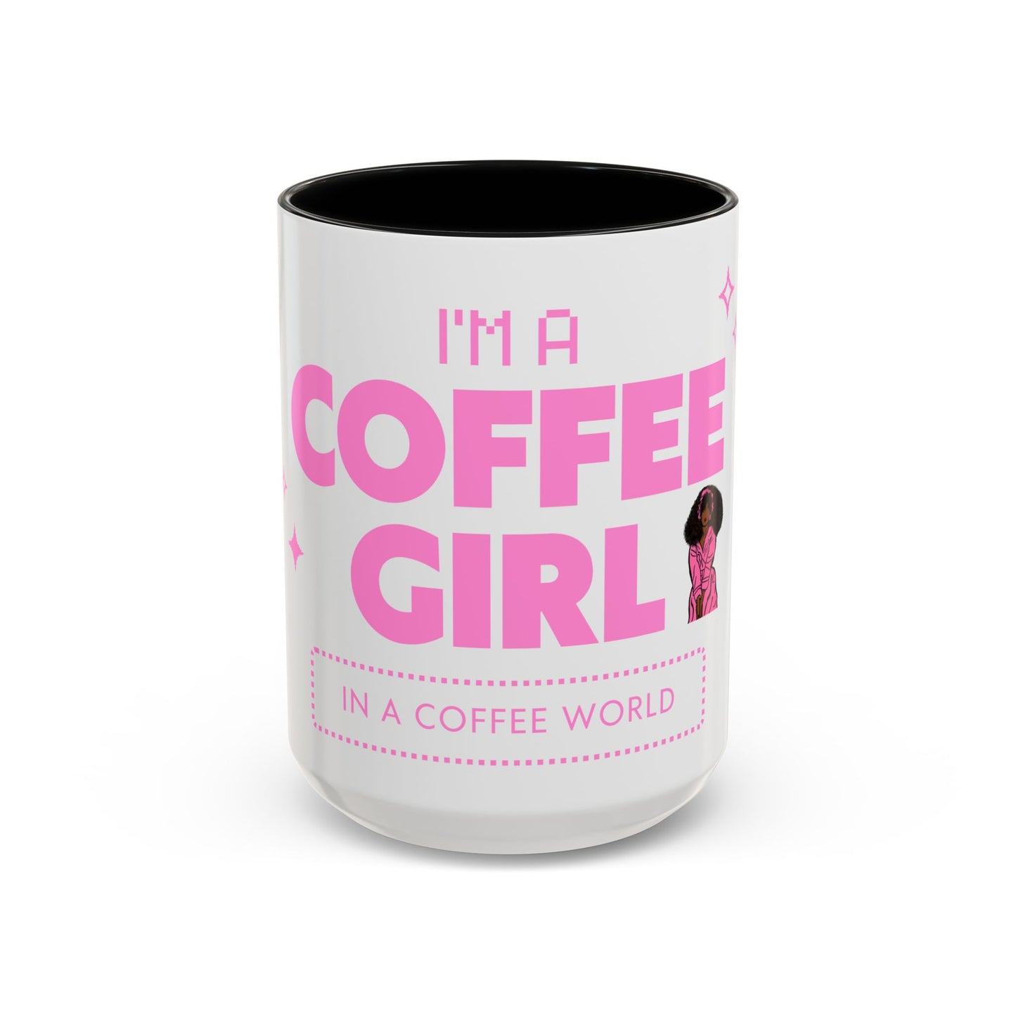 I'm a Coffee Girl Accent Mug – Perfect Gift for Coffee Lovers