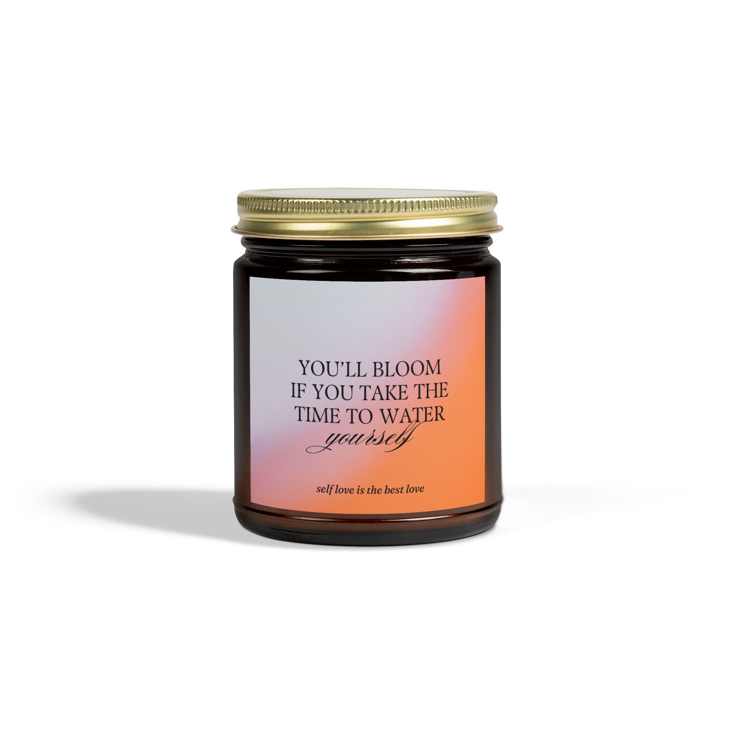 Scented Candles - Self Love Collection - Coconut Apricot Wax (4oz, 9oz)