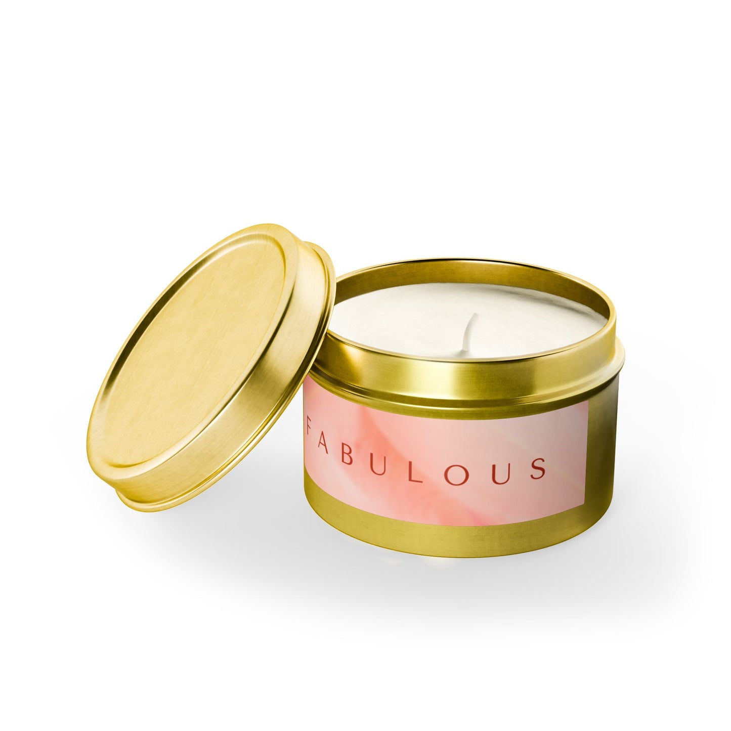 Be Fabulous Tin Candle - Decorative Scented Candle for Self-Care & Gifting
