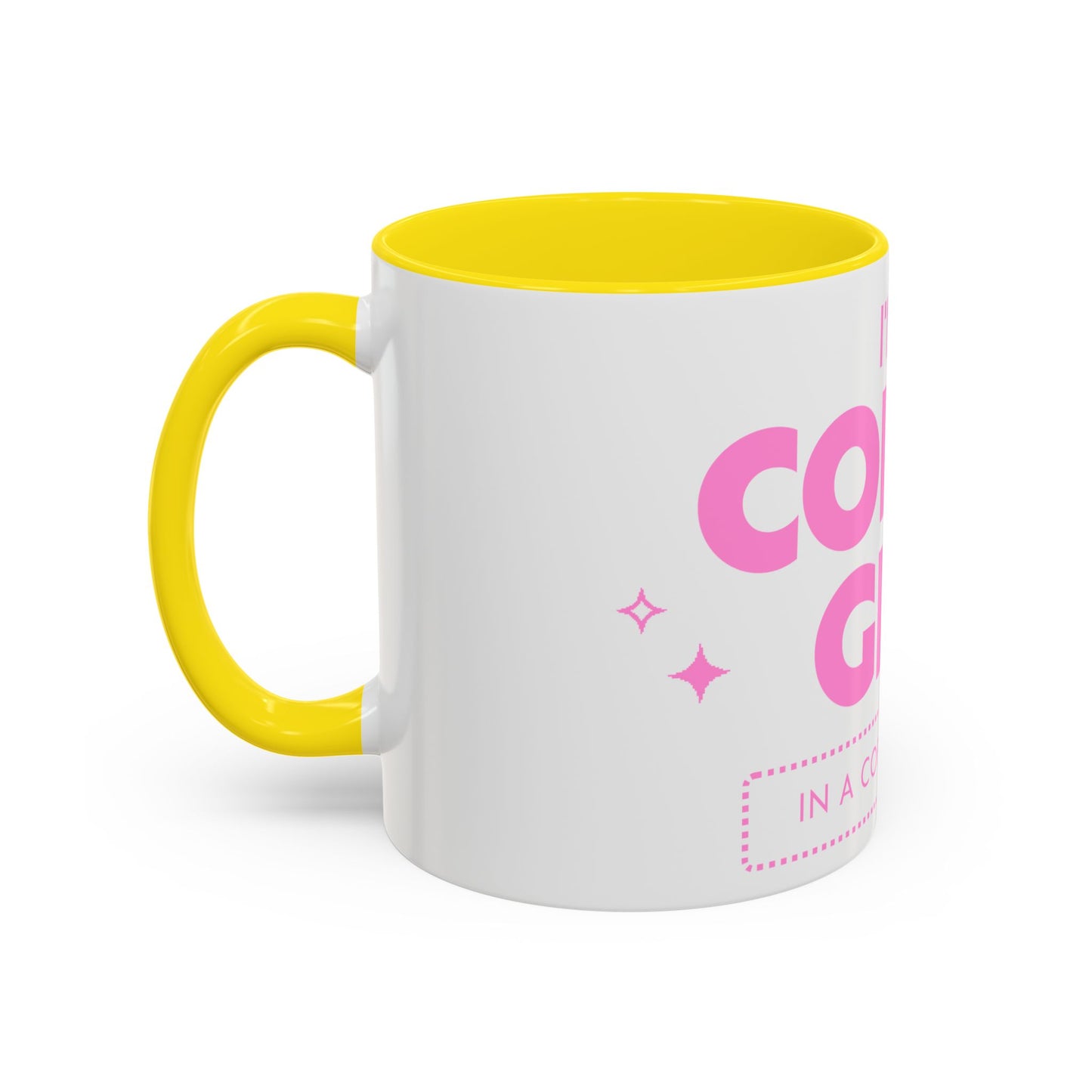 I'm a Coffee Girl Accent Mug – Perfect Gift for Coffee Lovers
