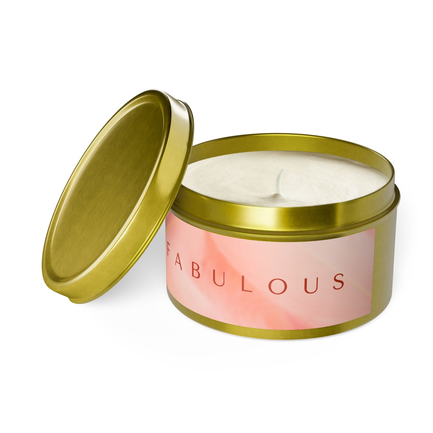 Be Fabulous Tin Candle - Decorative Scented Candle for Self-Care & Gifting