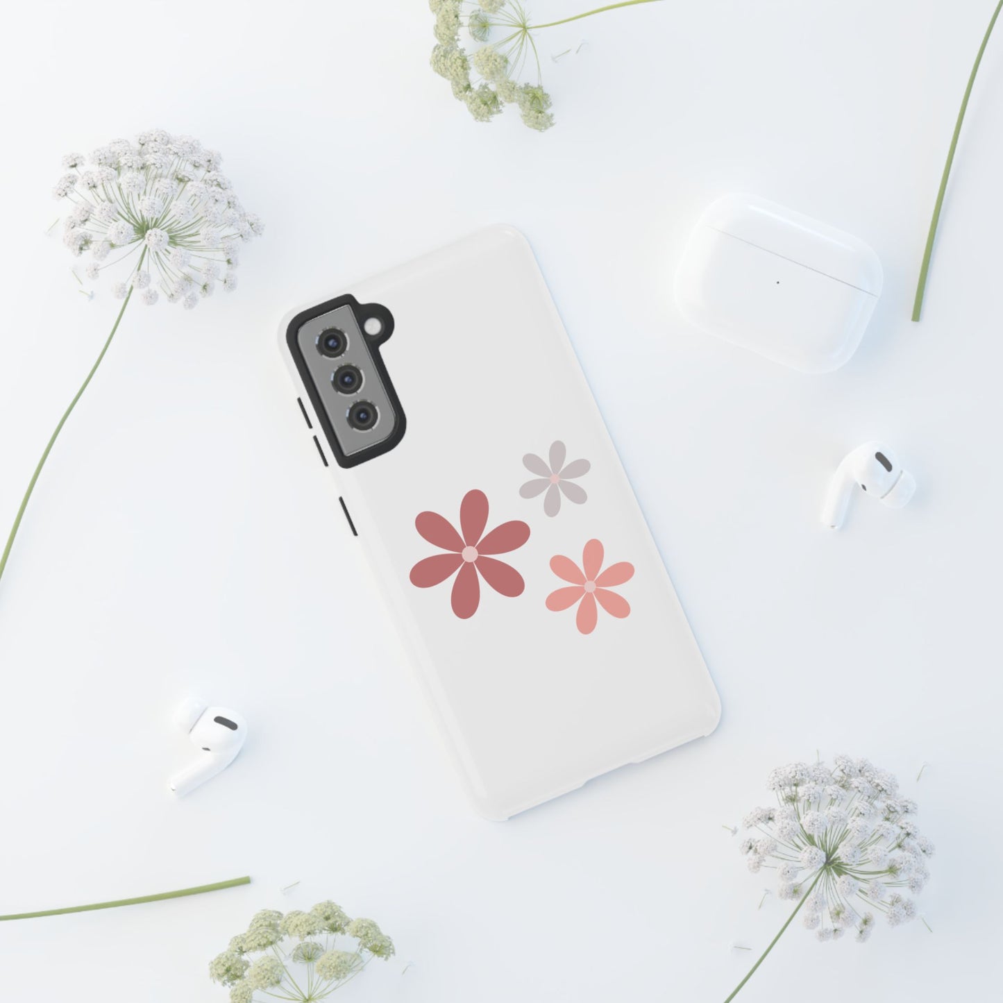 Floral Tough Phone Case – Durable & Stylish Protection for Your Device