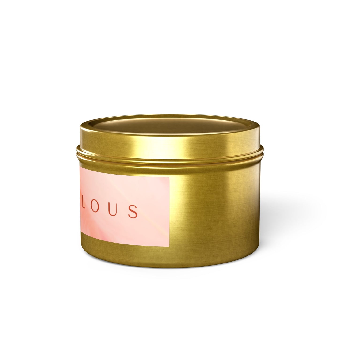 Be Fabulous Tin Candle - Decorative Scented Candle for Self-Care & Gifting