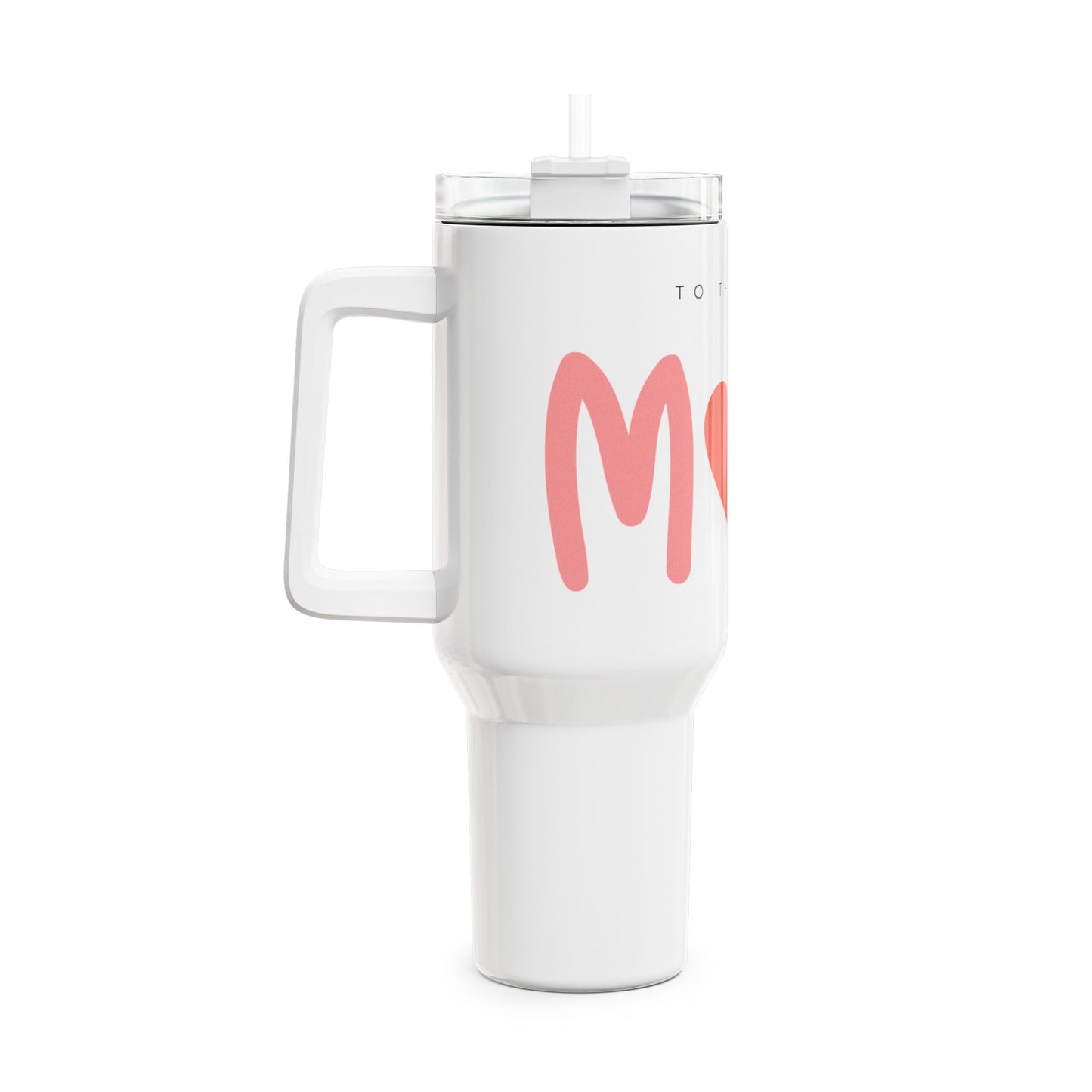 Love Bonding 40oz Tumbler - Heart Hand Design for Moms & Dads