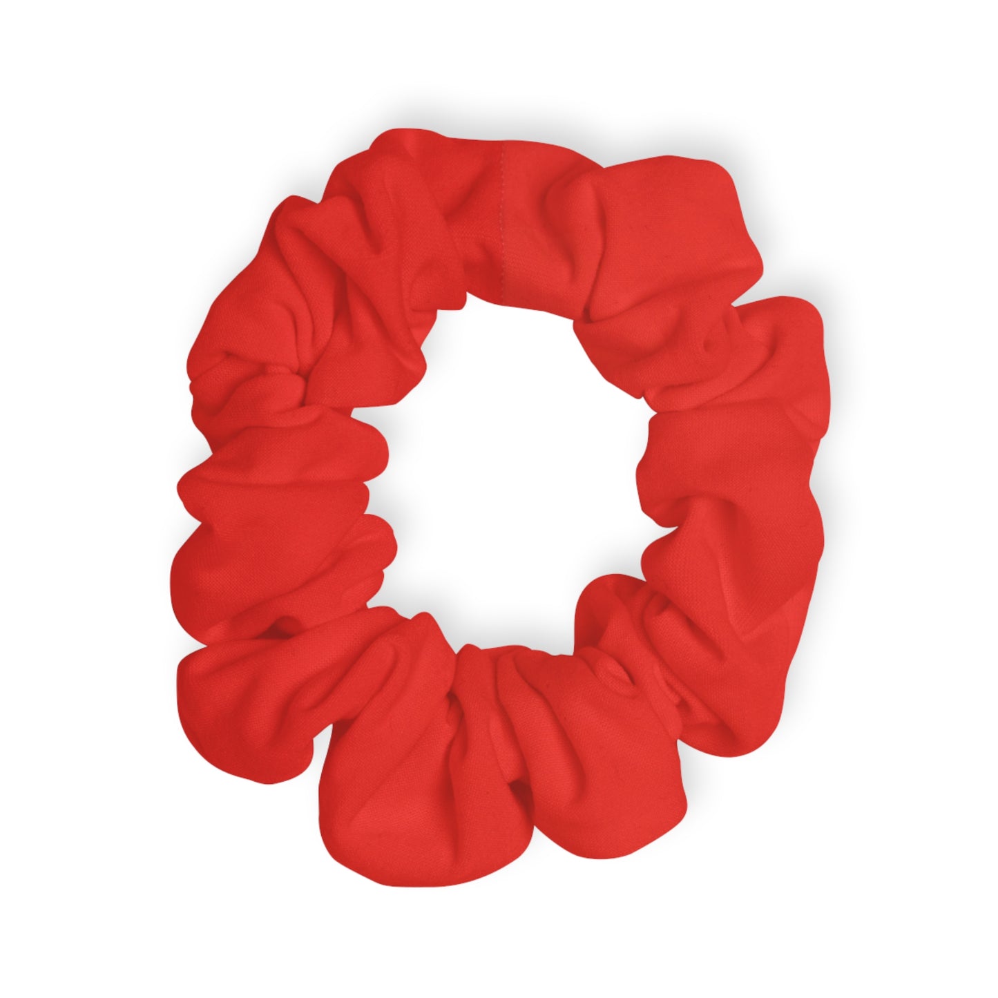 Vibrant Red Scrunchie - Perfect Hair Accessory for Everyday Use