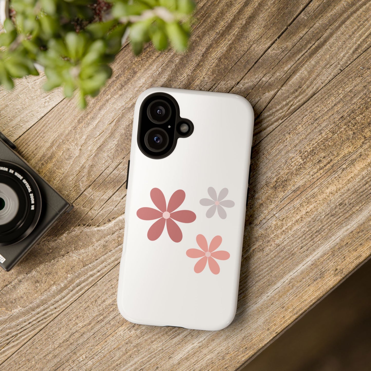 Floral Tough Phone Case – Durable & Stylish Protection for Your Device