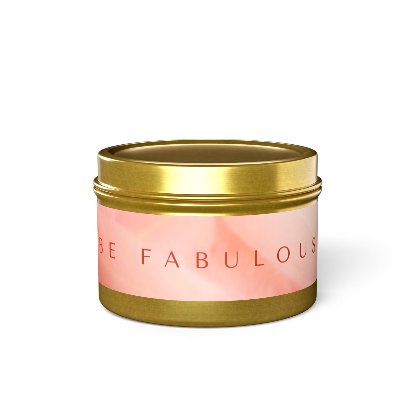 Be Fabulous Tin Candle - Decorative Scented Candle for Self-Care & Gifting