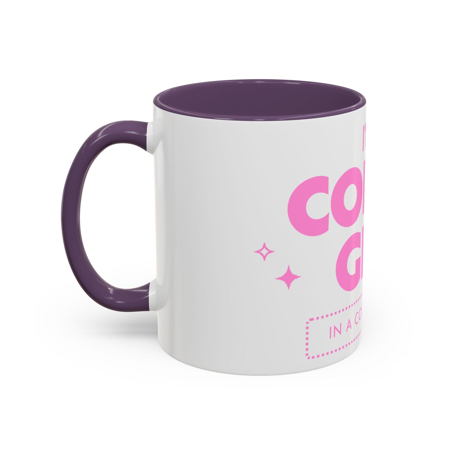 I'm a Coffee Girl Accent Mug – Perfect Gift for Coffee Lovers