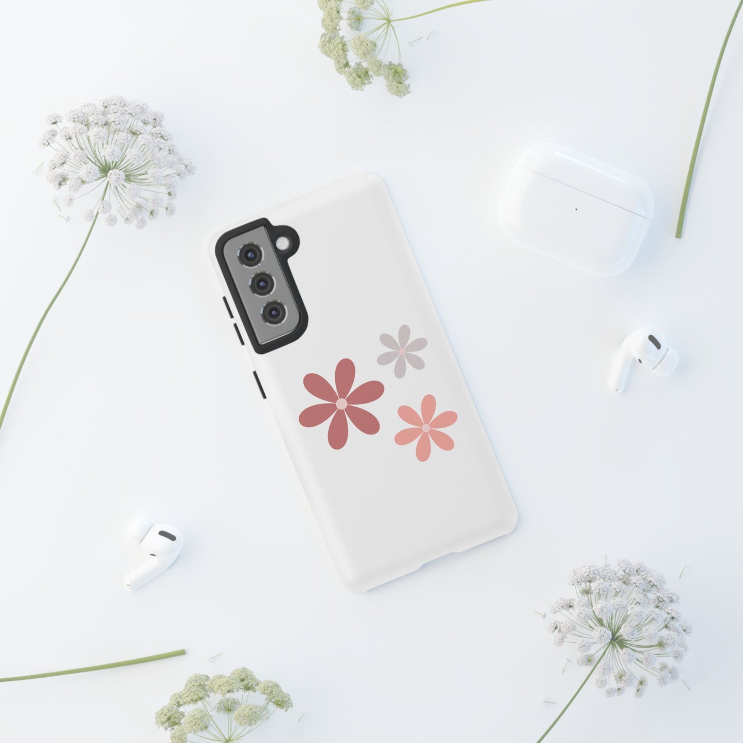 Floral Tough Phone Case – Durable & Stylish Protection for Your Device
