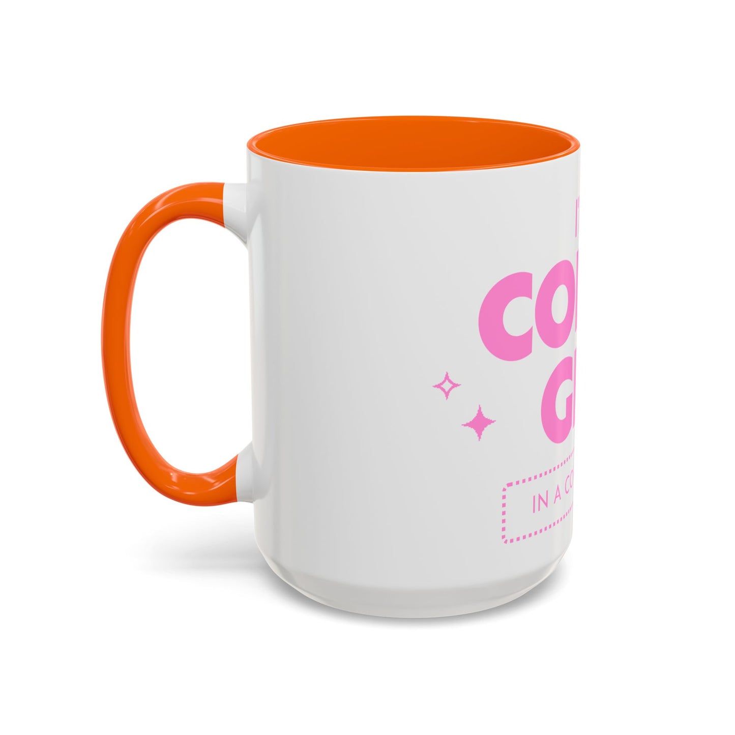 I'm a Coffee Girl Accent Mug – Perfect Gift for Coffee Lovers
