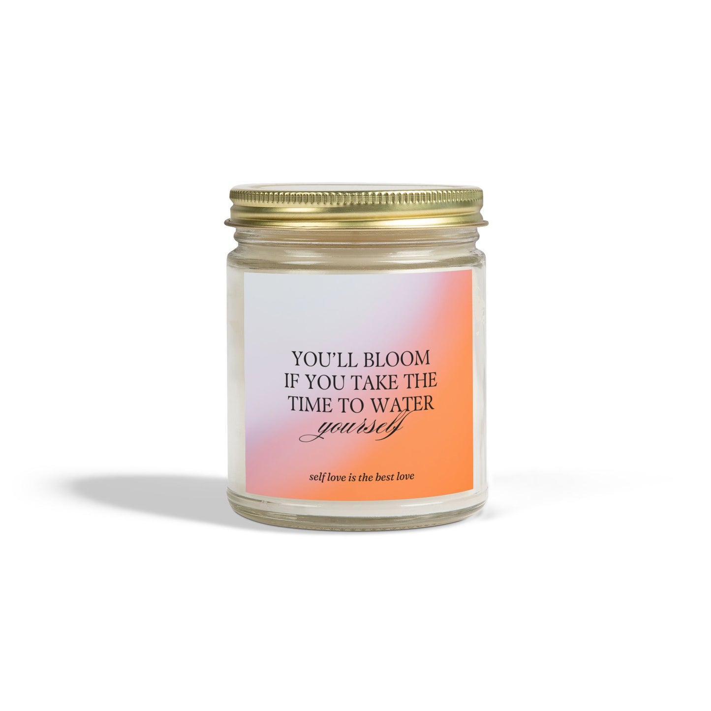 Scented Candles - Self Love Collection - Coconut Apricot Wax (4oz, 9oz)