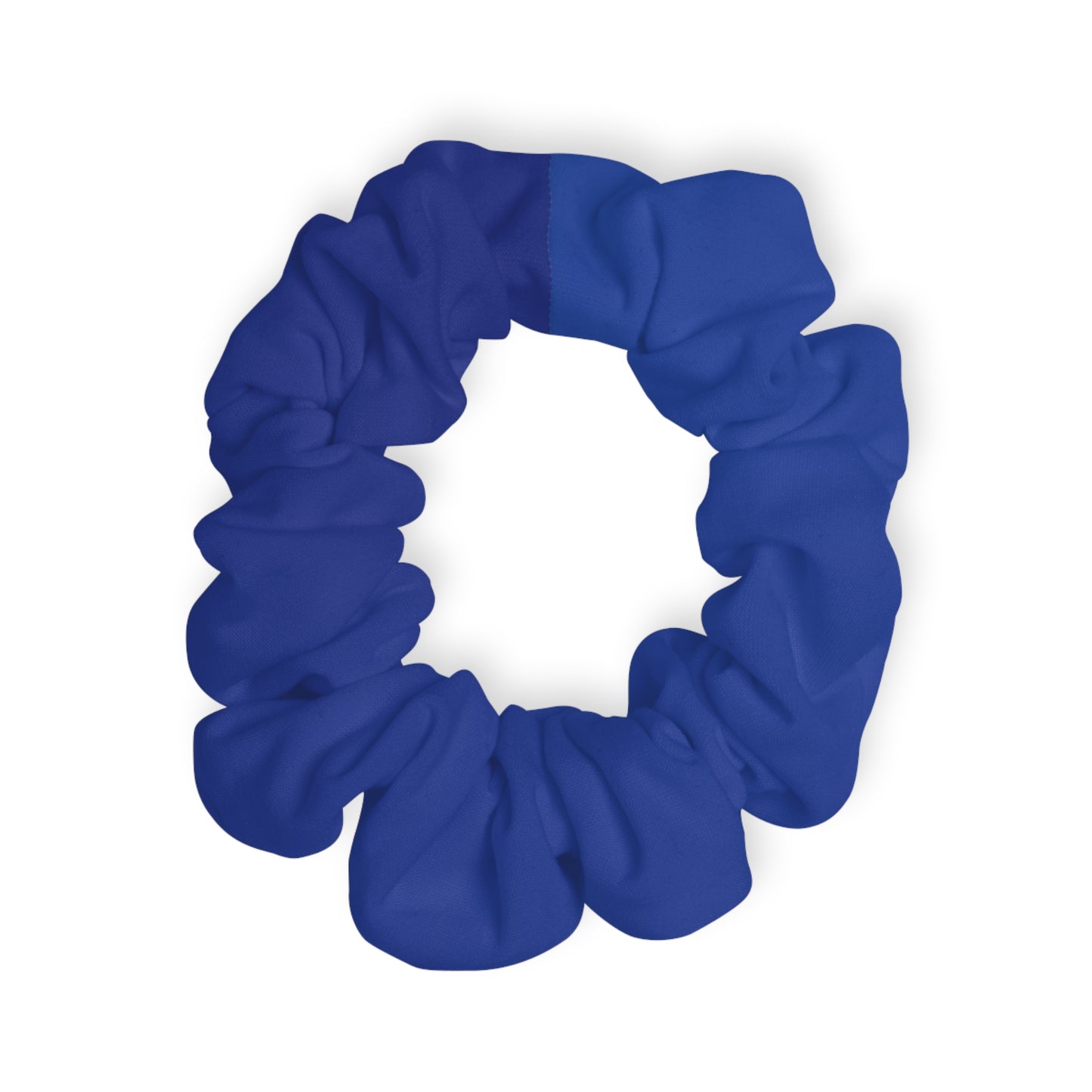 Vibrant Blue Scrunchie - Soft Hair Tie for Everyday Style