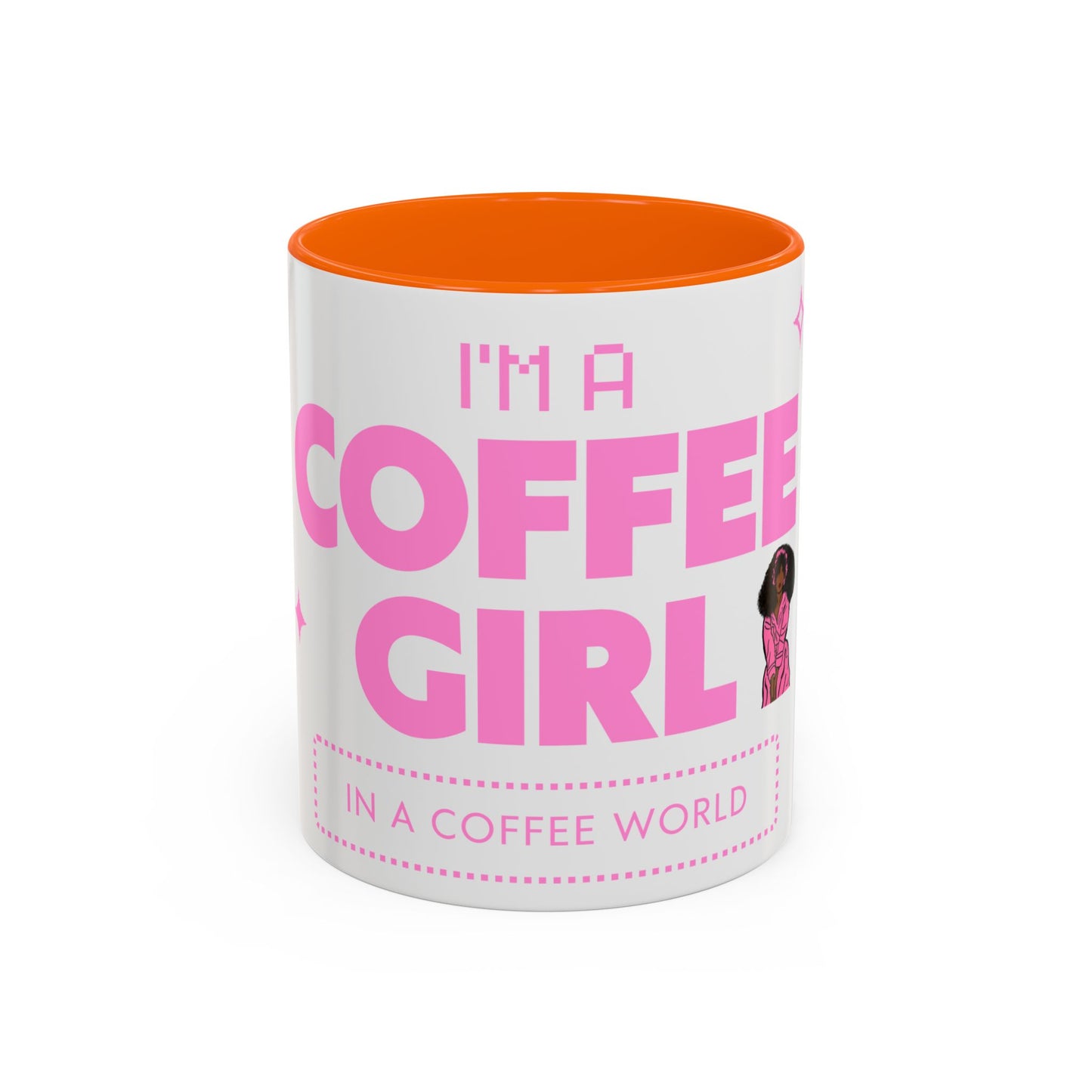 I'm a Coffee Girl Accent Mug – Perfect Gift for Coffee Lovers