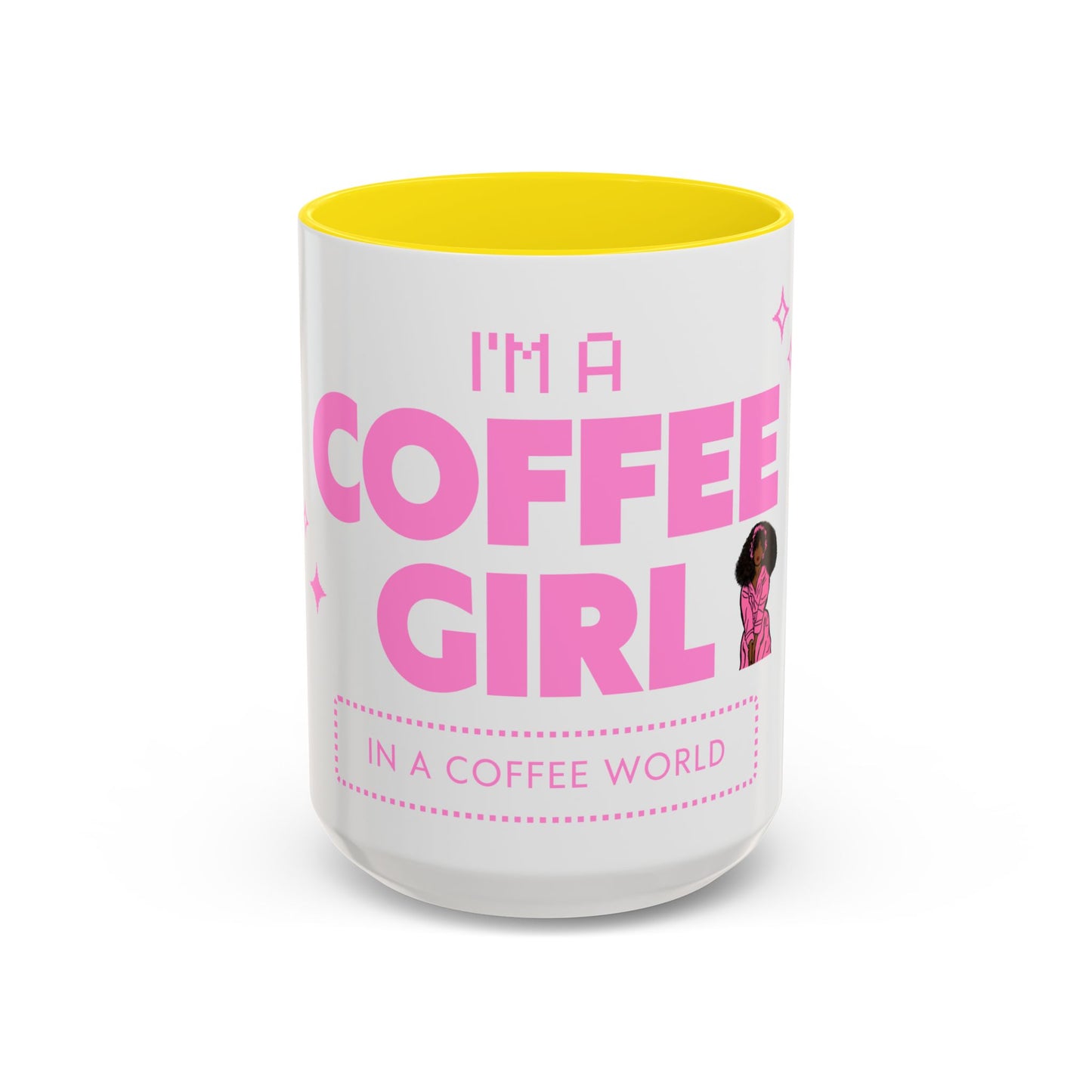 I'm a Coffee Girl Accent Mug – Perfect Gift for Coffee Lovers