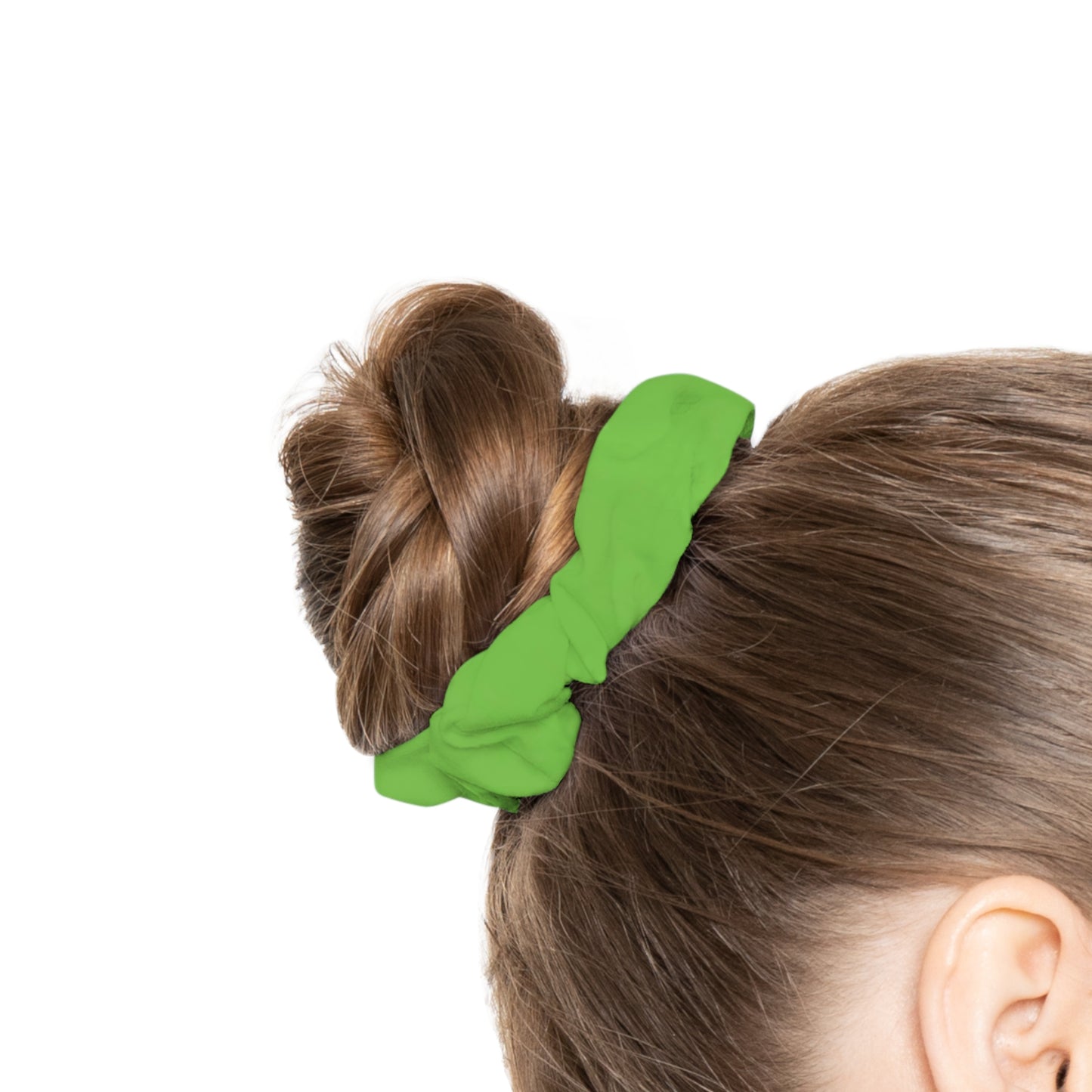 Vibrant Green Scrunchie - Perfect Hair Accessory for Everyday Style