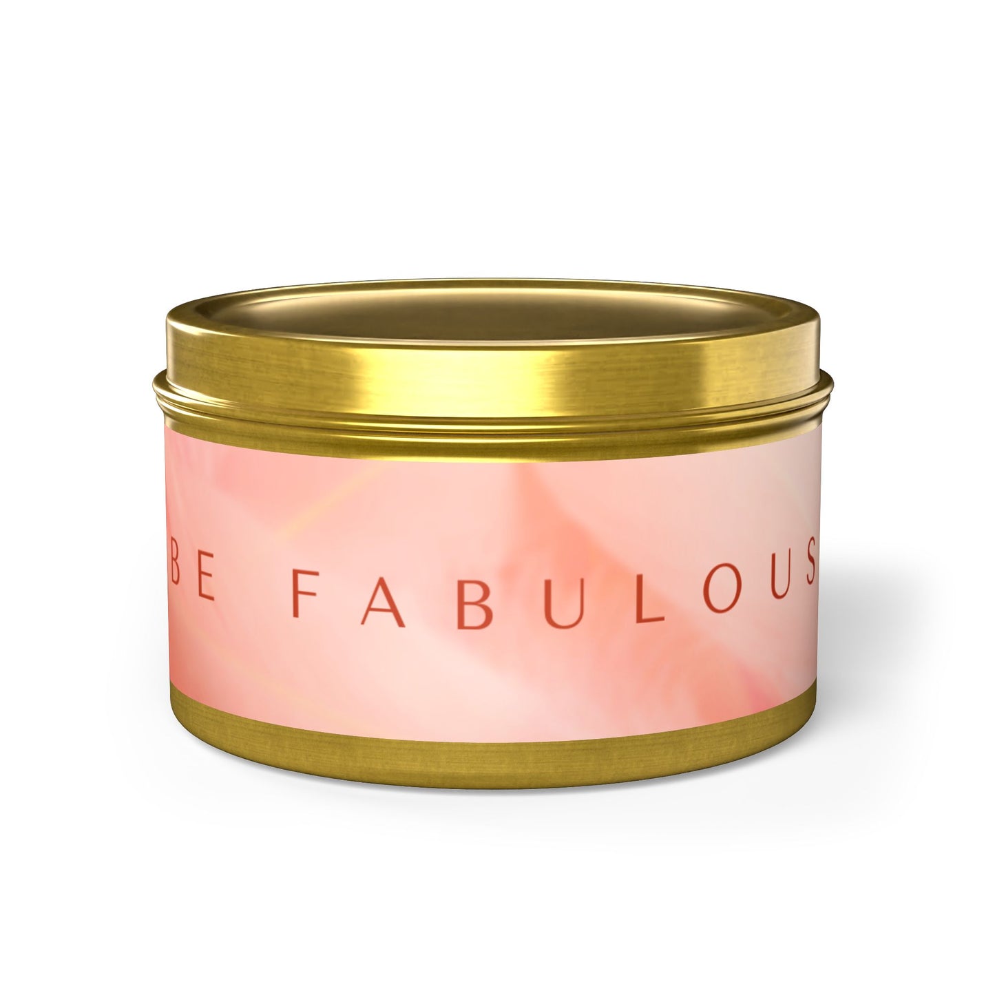 Be Fabulous Tin Candle - Decorative Scented Candle for Self-Care & Gifting