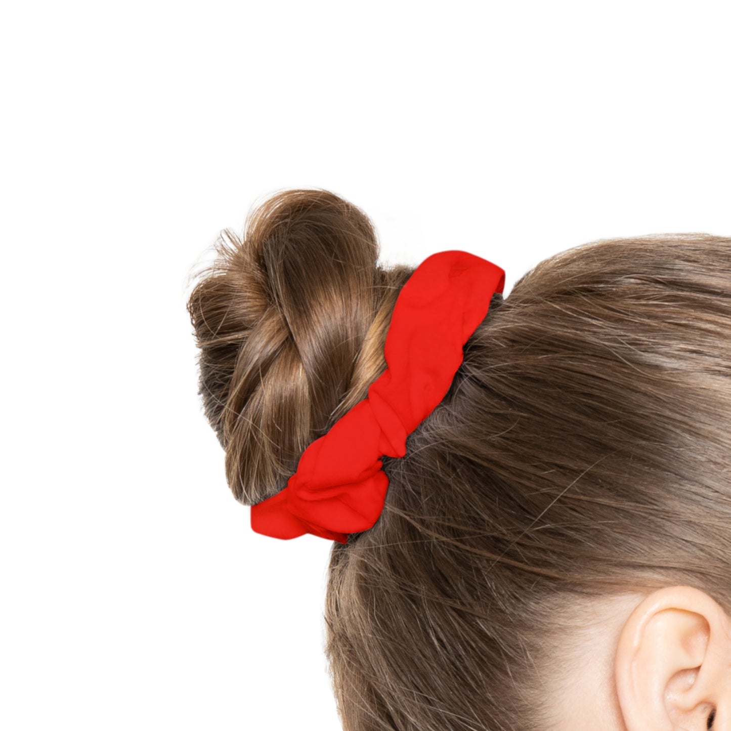 Vibrant Red Scrunchie - Perfect Hair Accessory for Everyday Use