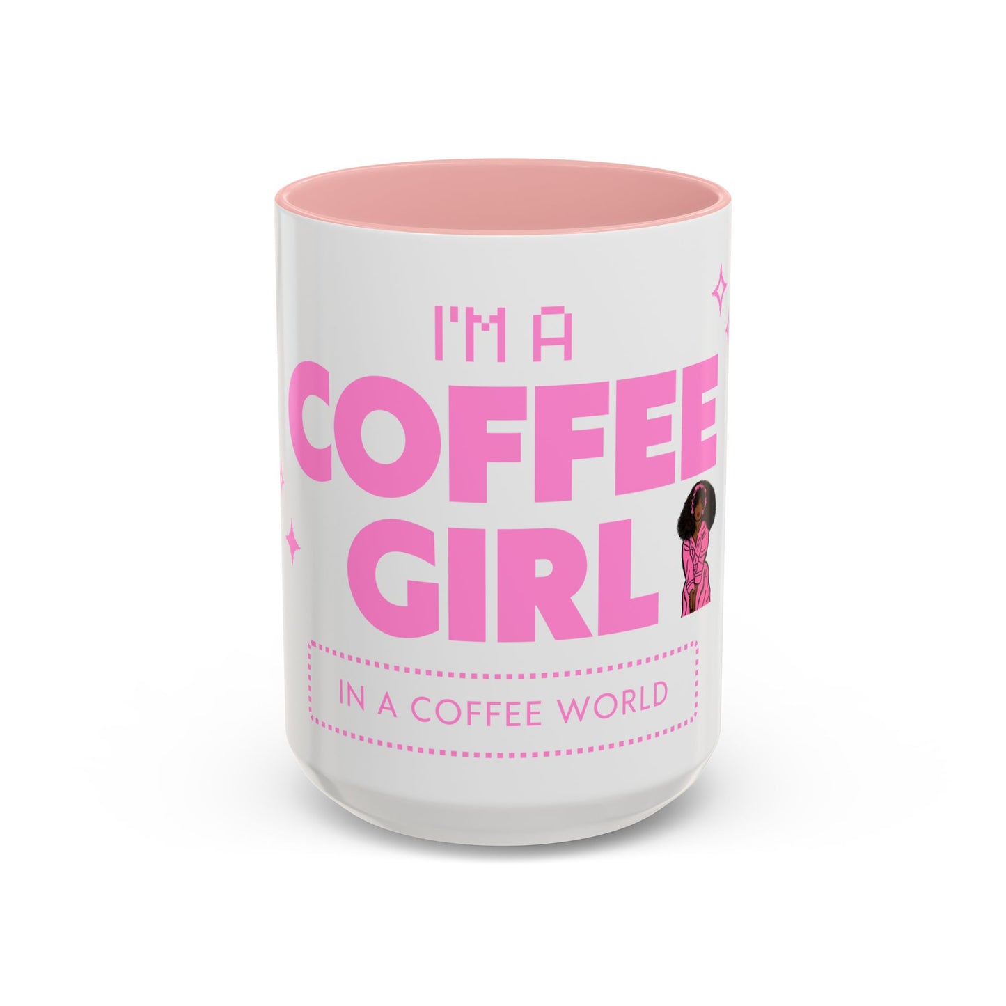 I'm a Coffee Girl Accent Mug – Perfect Gift for Coffee Lovers