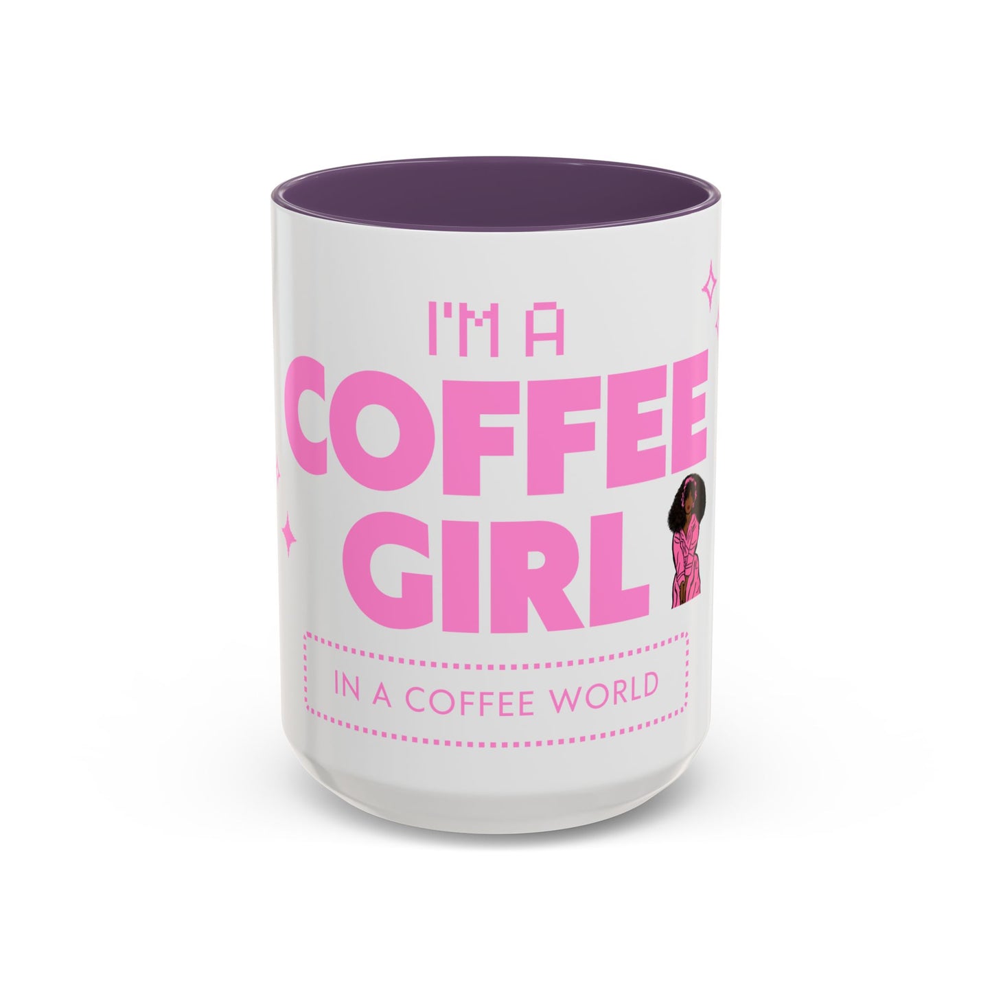 I'm a Coffee Girl Accent Mug – Perfect Gift for Coffee Lovers
