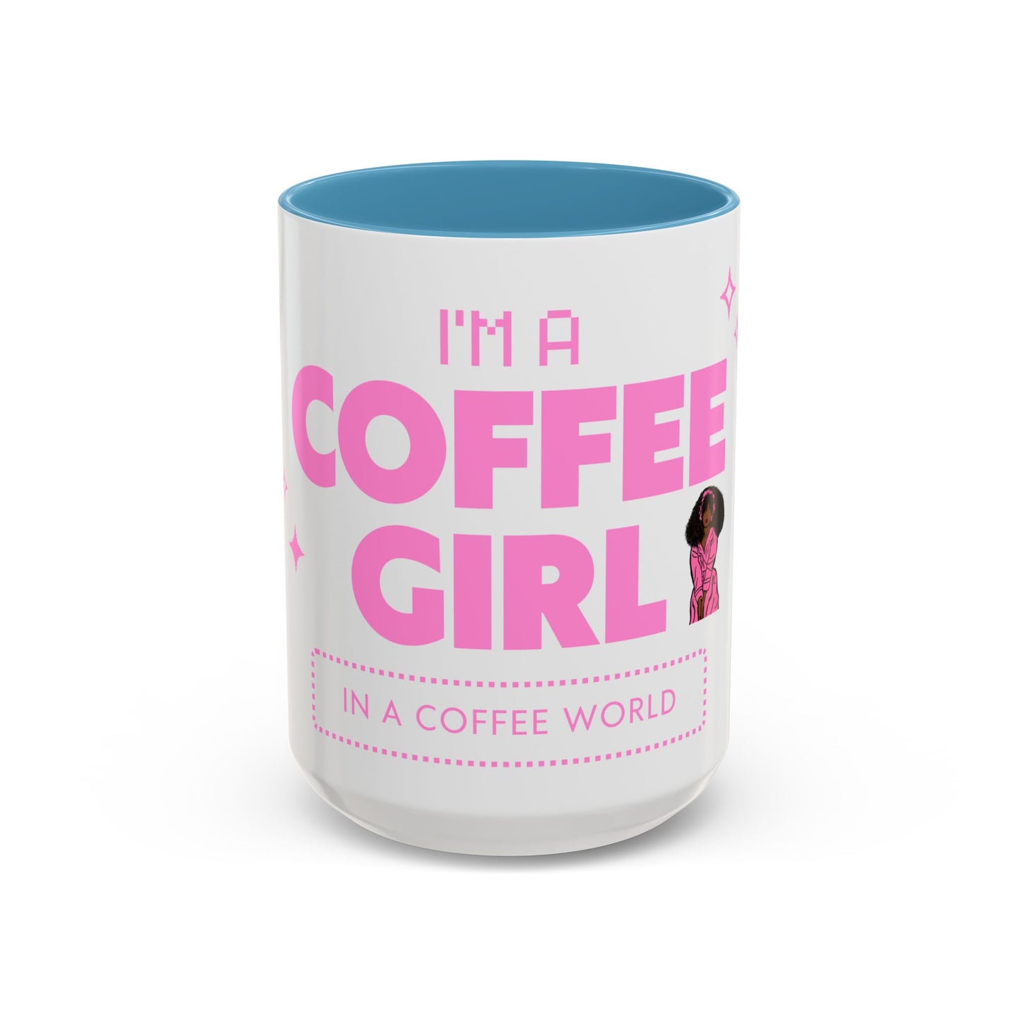 I'm a Coffee Girl Accent Mug – Perfect Gift for Coffee Lovers