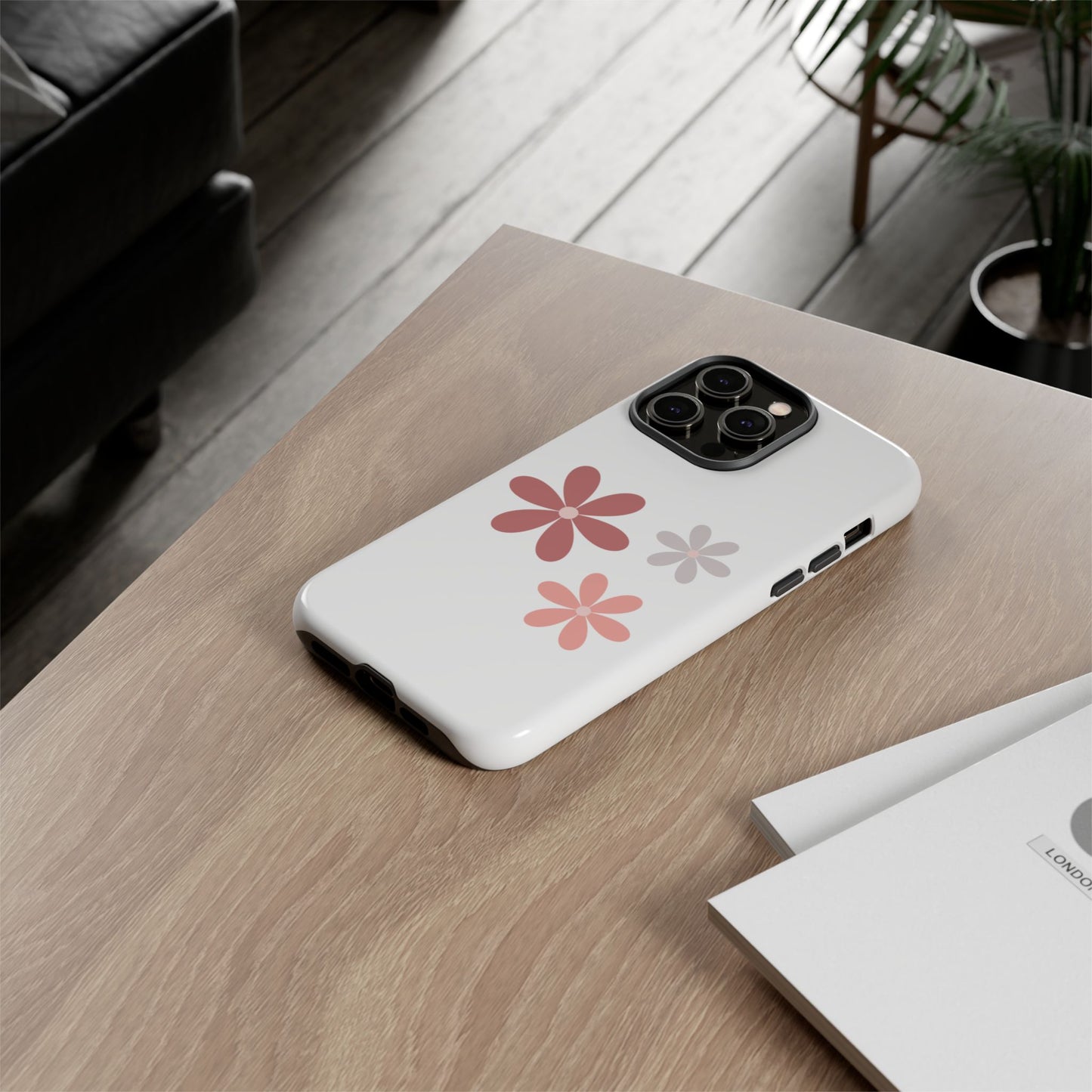 Floral Tough Phone Case – Durable & Stylish Protection for Your Device