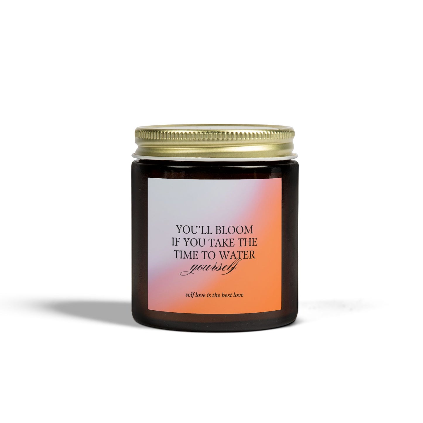 Scented Candles - Self Love Collection - Coconut Apricot Wax (4oz, 9oz)