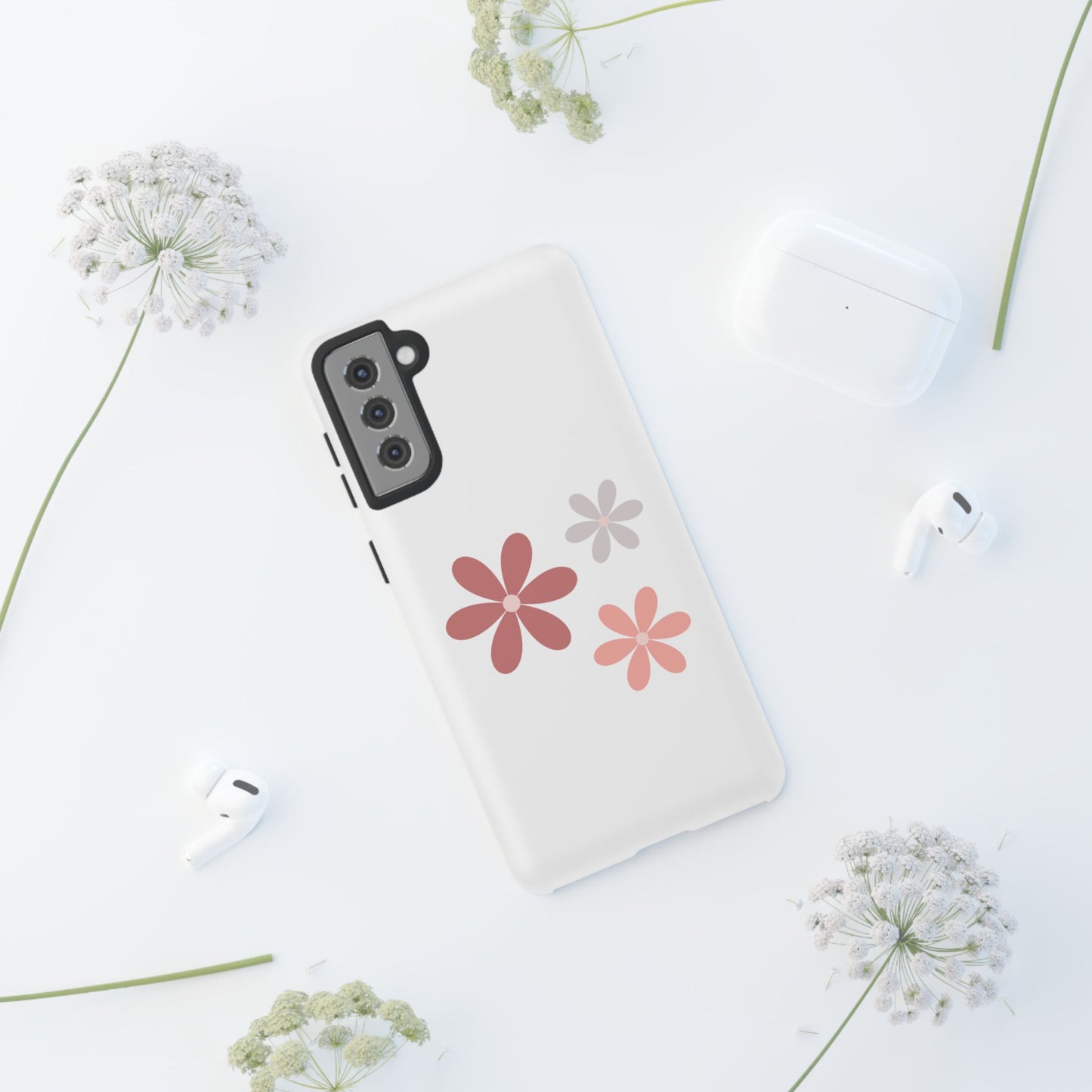 Floral Tough Phone Case – Durable & Stylish Protection for Your Device