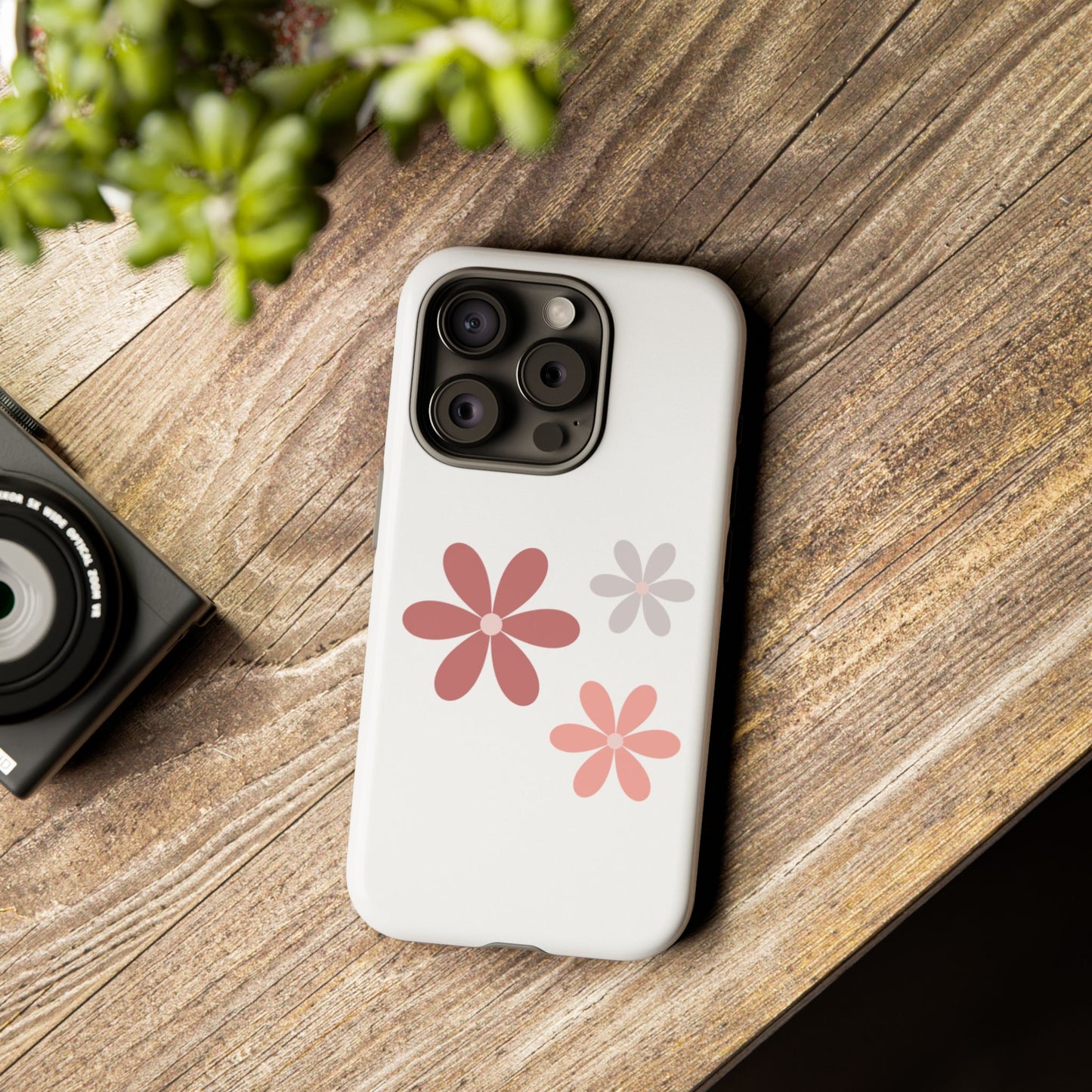 Floral Tough Phone Case – Durable & Stylish Protection for Your Device