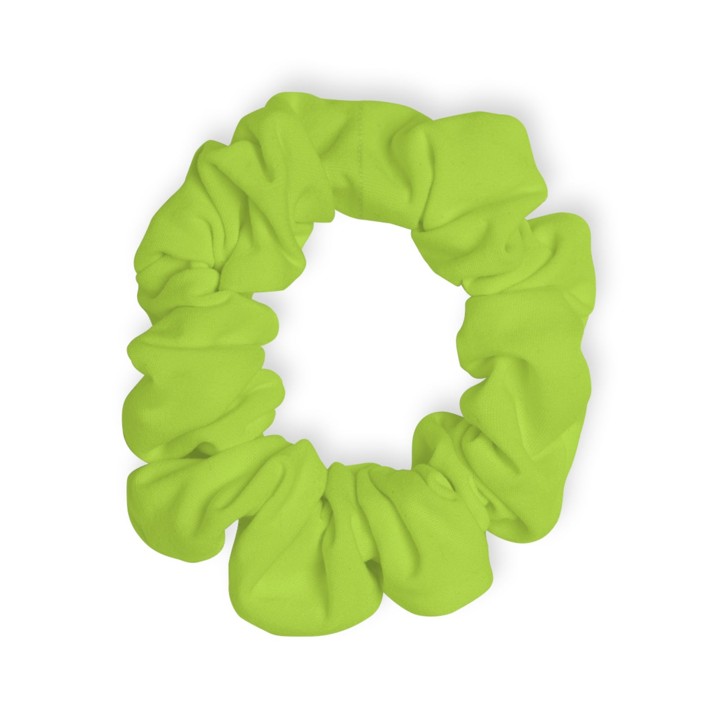 Vibrant Neon Green Scrunchie - Perfect for Gifts and Everyday Style