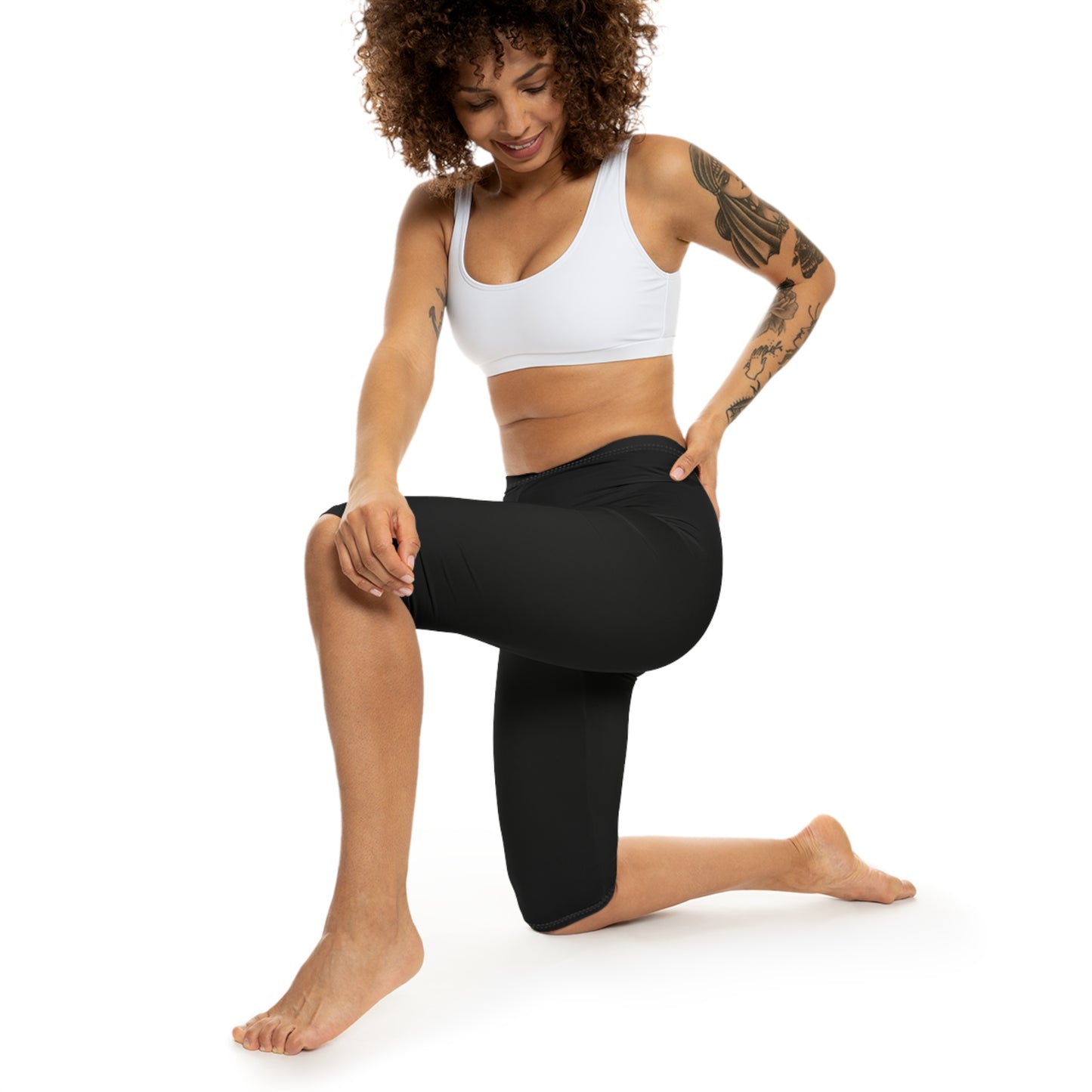 Comfortable Women’s Capri Leggings for Active Lifestyle
