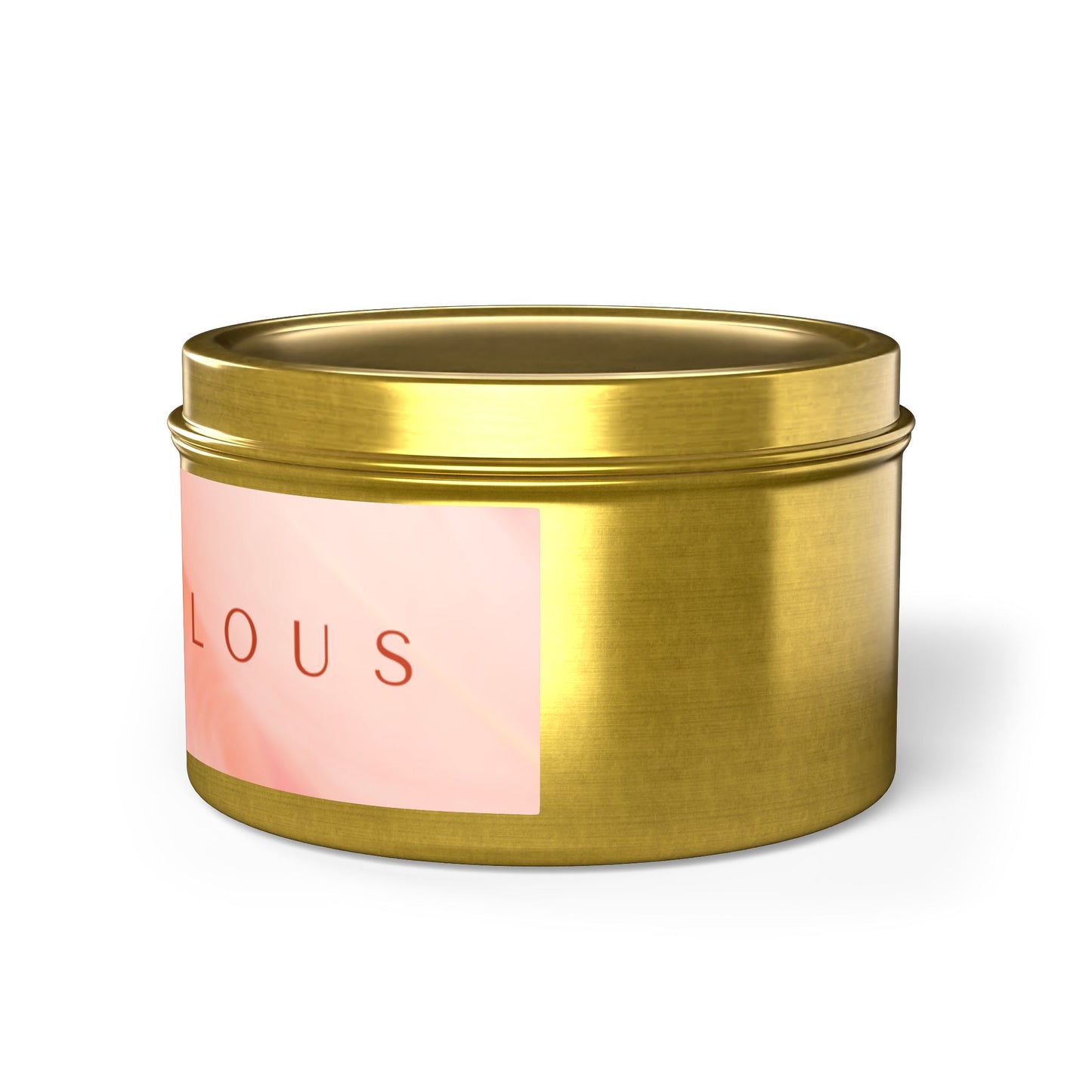 Be Fabulous Tin Candle - Decorative Scented Candle for Self-Care & Gifting
