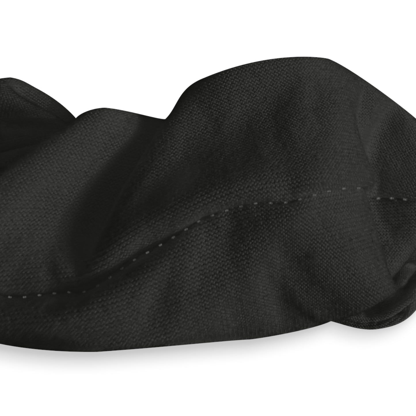 Classic Black Scrunchie – Versatile Hair Accessory for Every Occasion