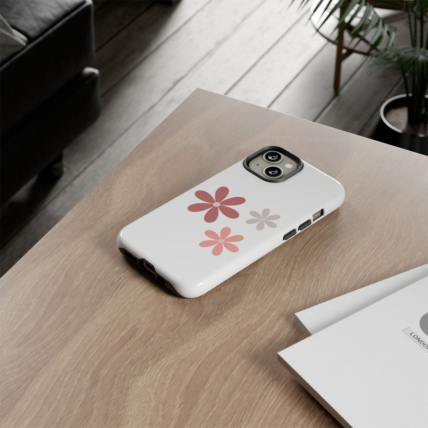 Floral Tough Phone Case – Durable & Stylish Protection for Your Device