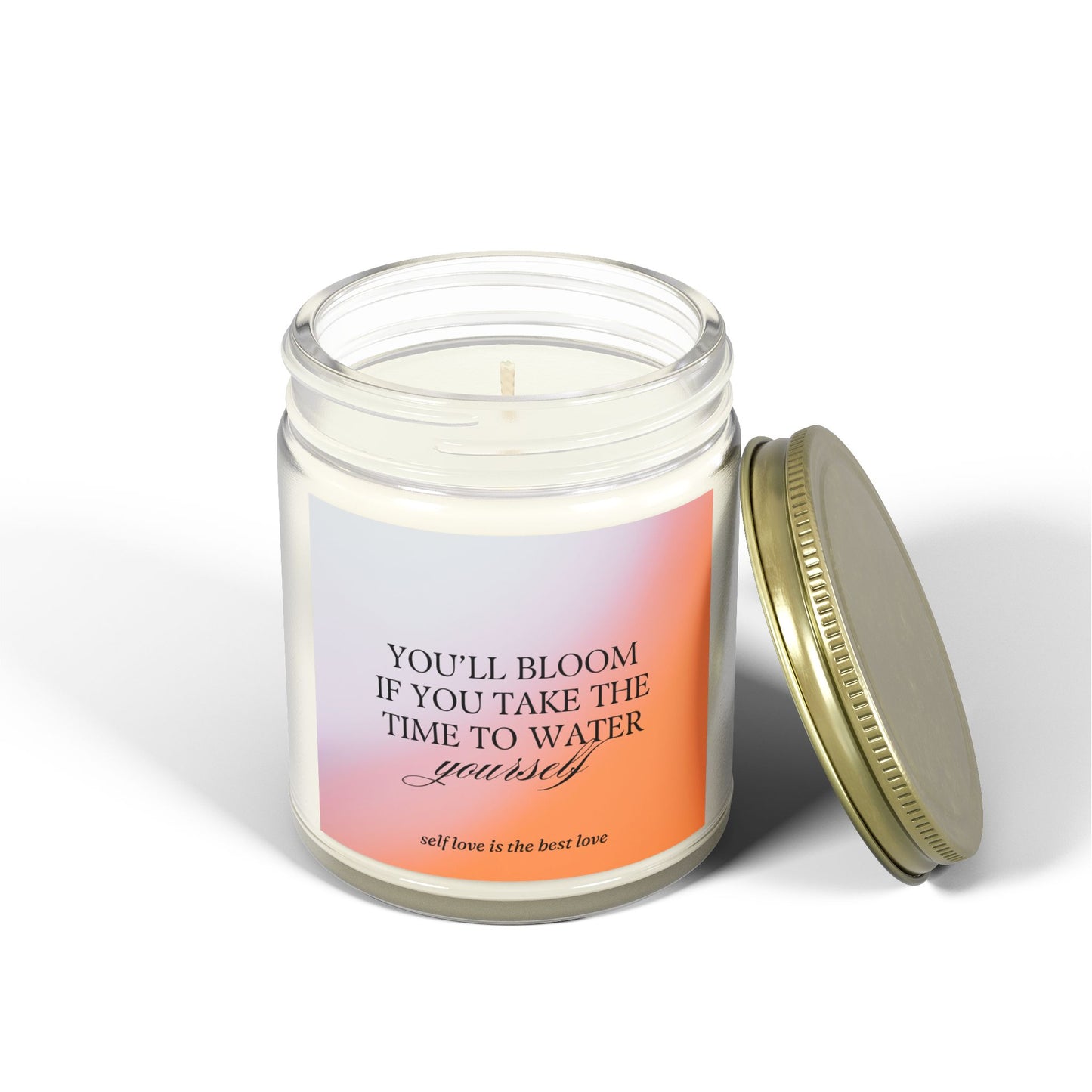 Scented Candles - Self Love Collection - Coconut Apricot Wax (4oz, 9oz)