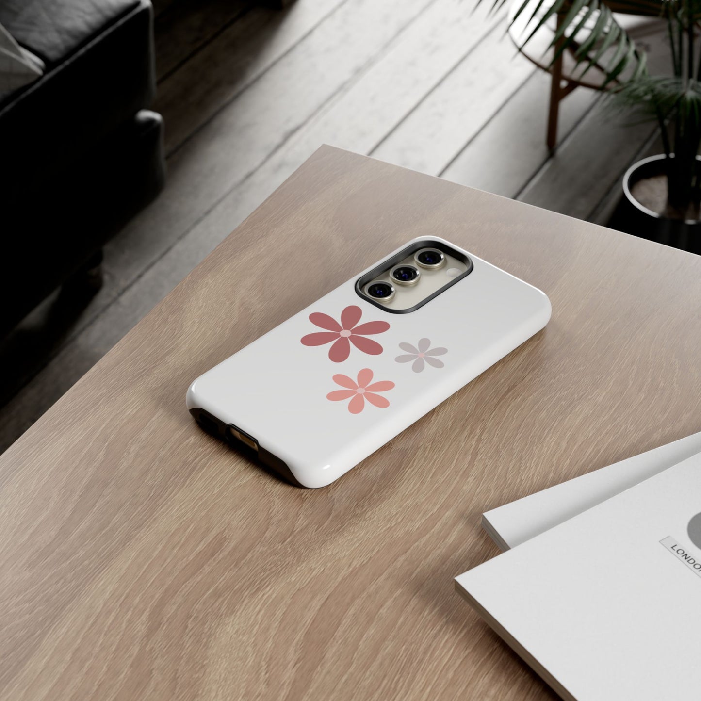 Floral Tough Phone Case – Durable & Stylish Protection for Your Device