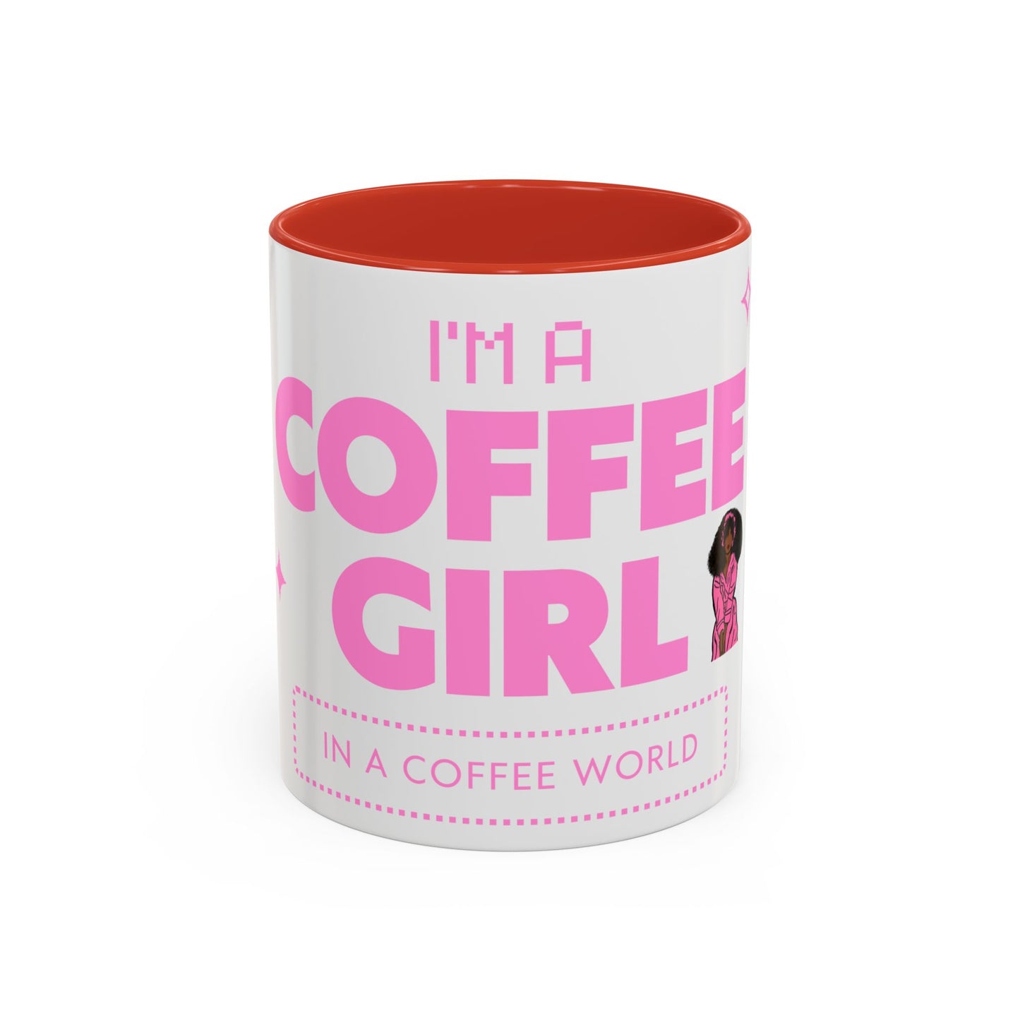 I'm a Coffee Girl Accent Mug – Perfect Gift for Coffee Lovers
