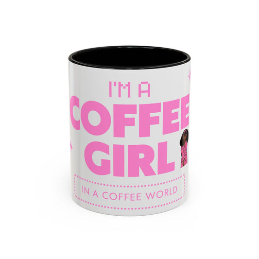 I'm a Coffee Girl Accent Mug – Perfect Gift for Coffee Lovers