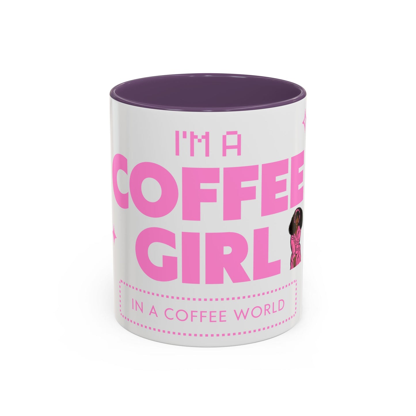 I'm a Coffee Girl Accent Mug – Perfect Gift for Coffee Lovers